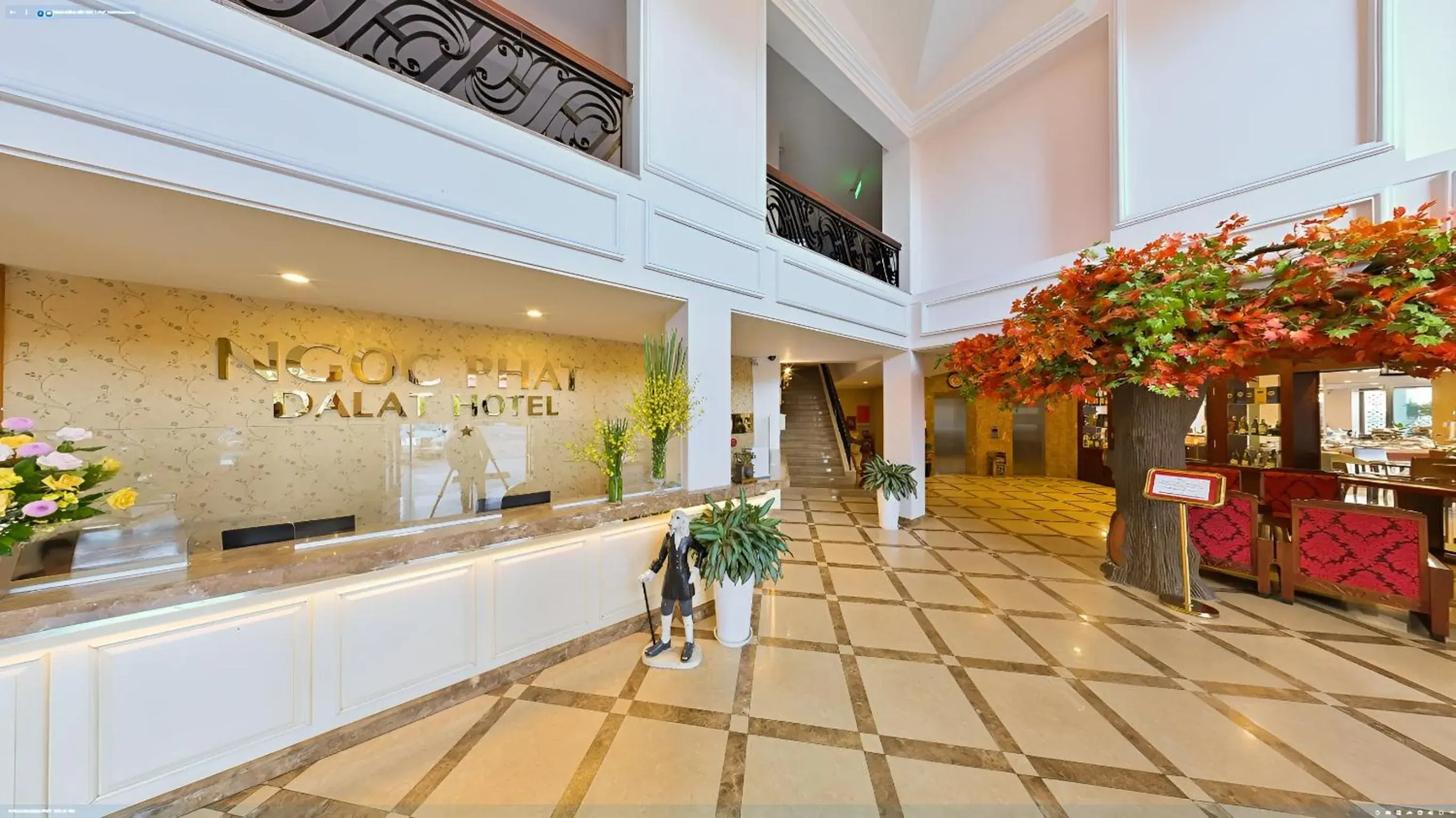 Lobby or reception in Ngoc Phat Dalat Hotel Lobby or reception in Ngoc Phat Dalat Hotel
