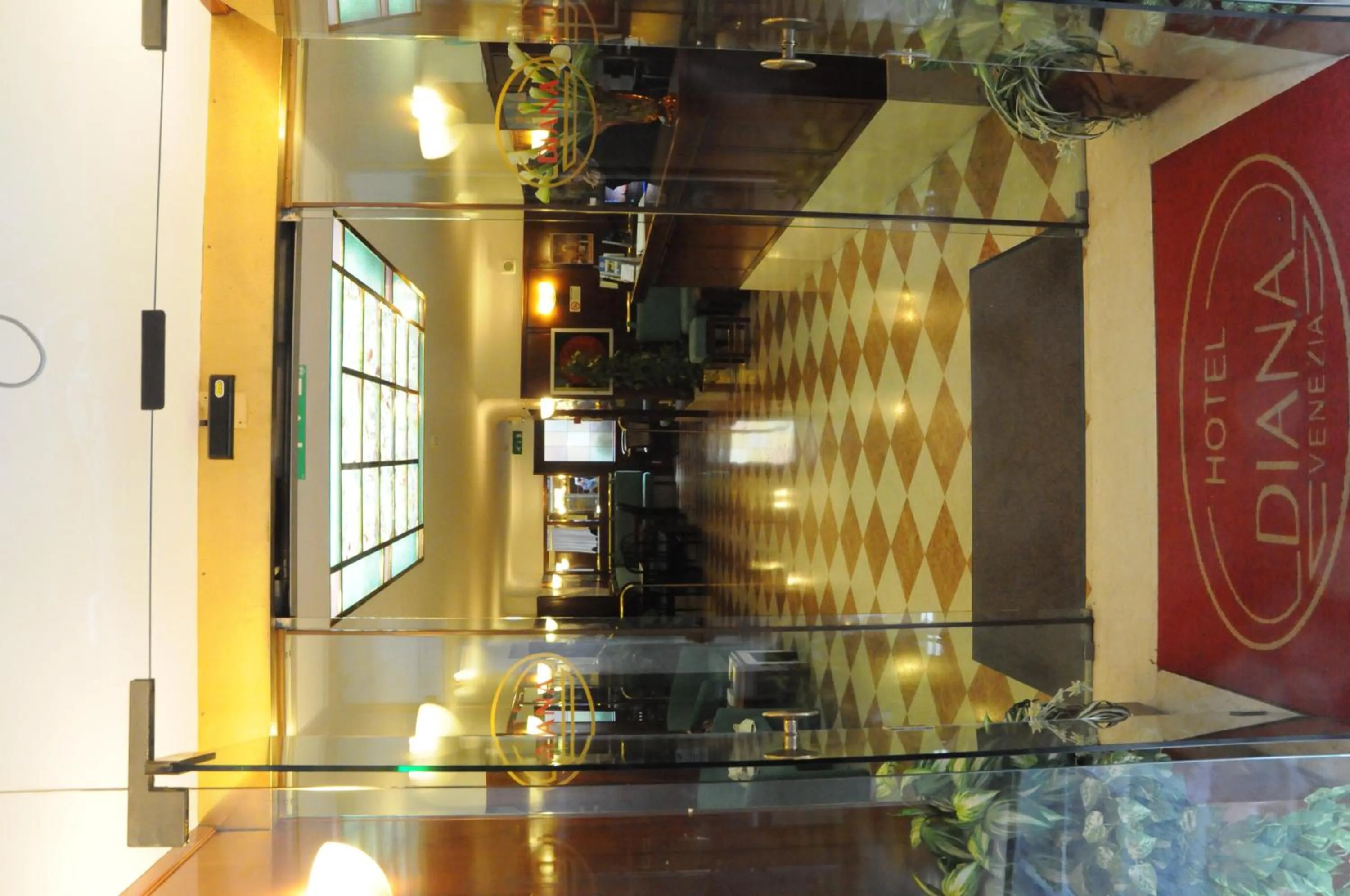 Facade/entrance in Hotel Diana