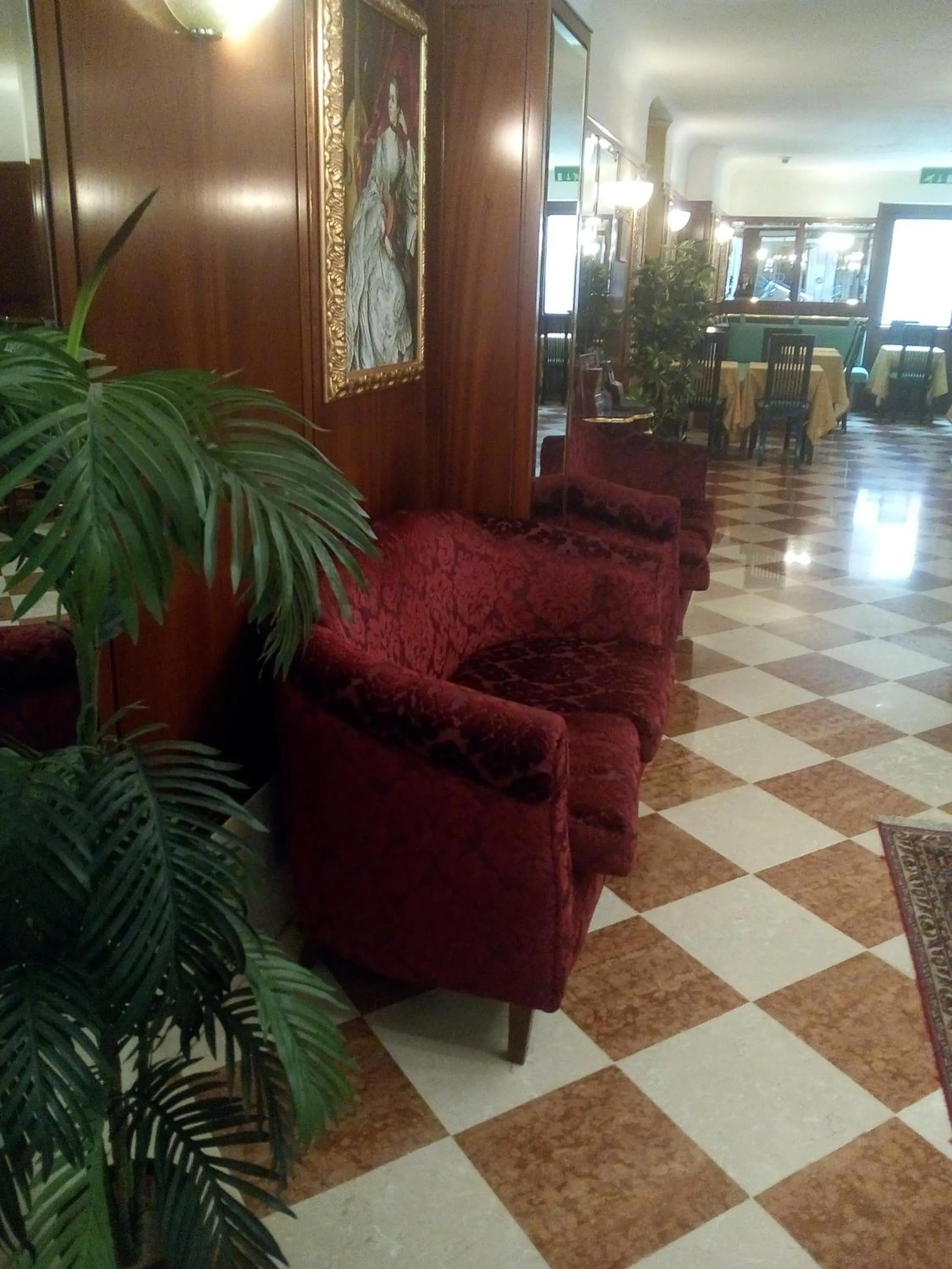 Lobby or reception in Hotel Diana