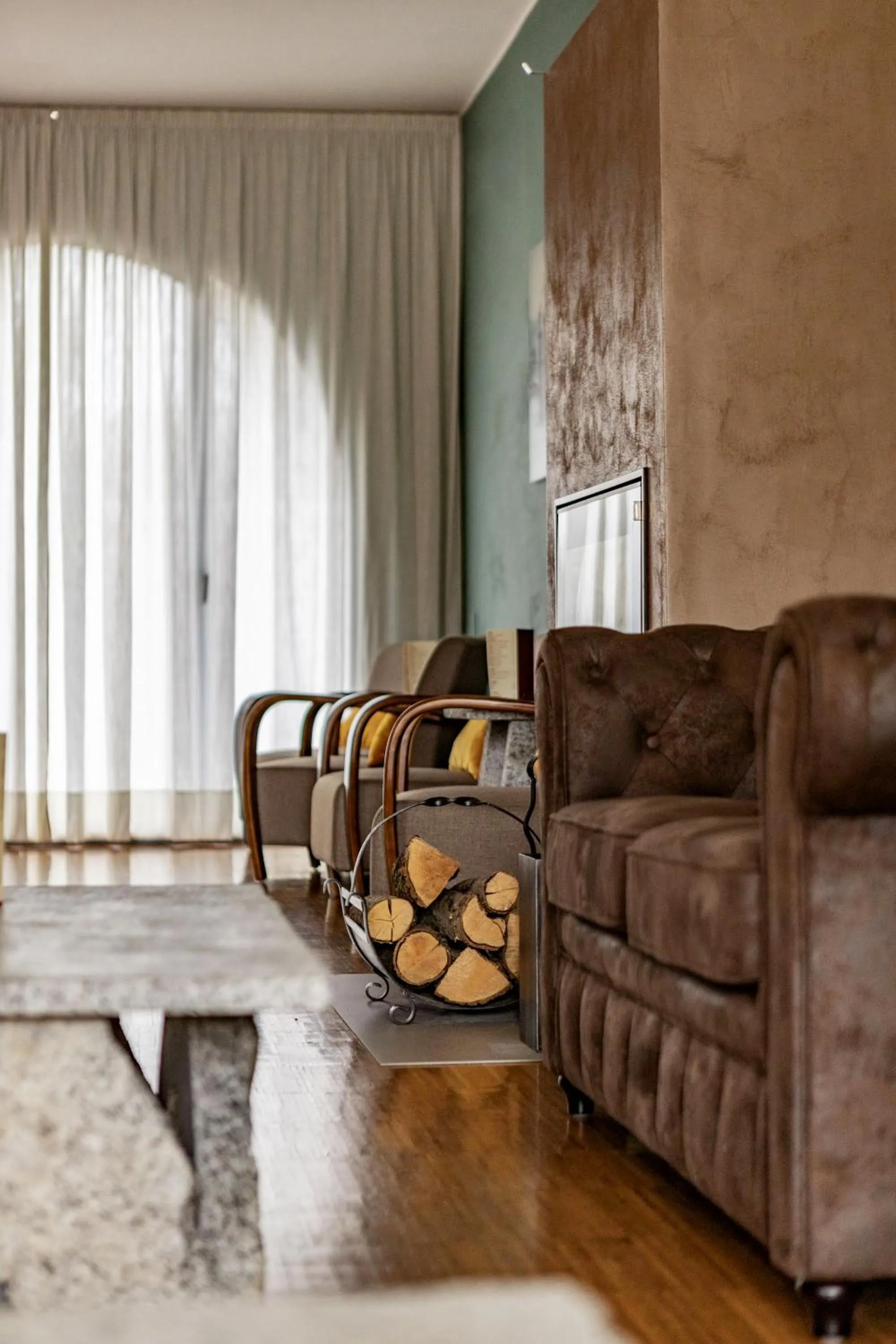 Communal lounge/ TV room in Hotel Cortese