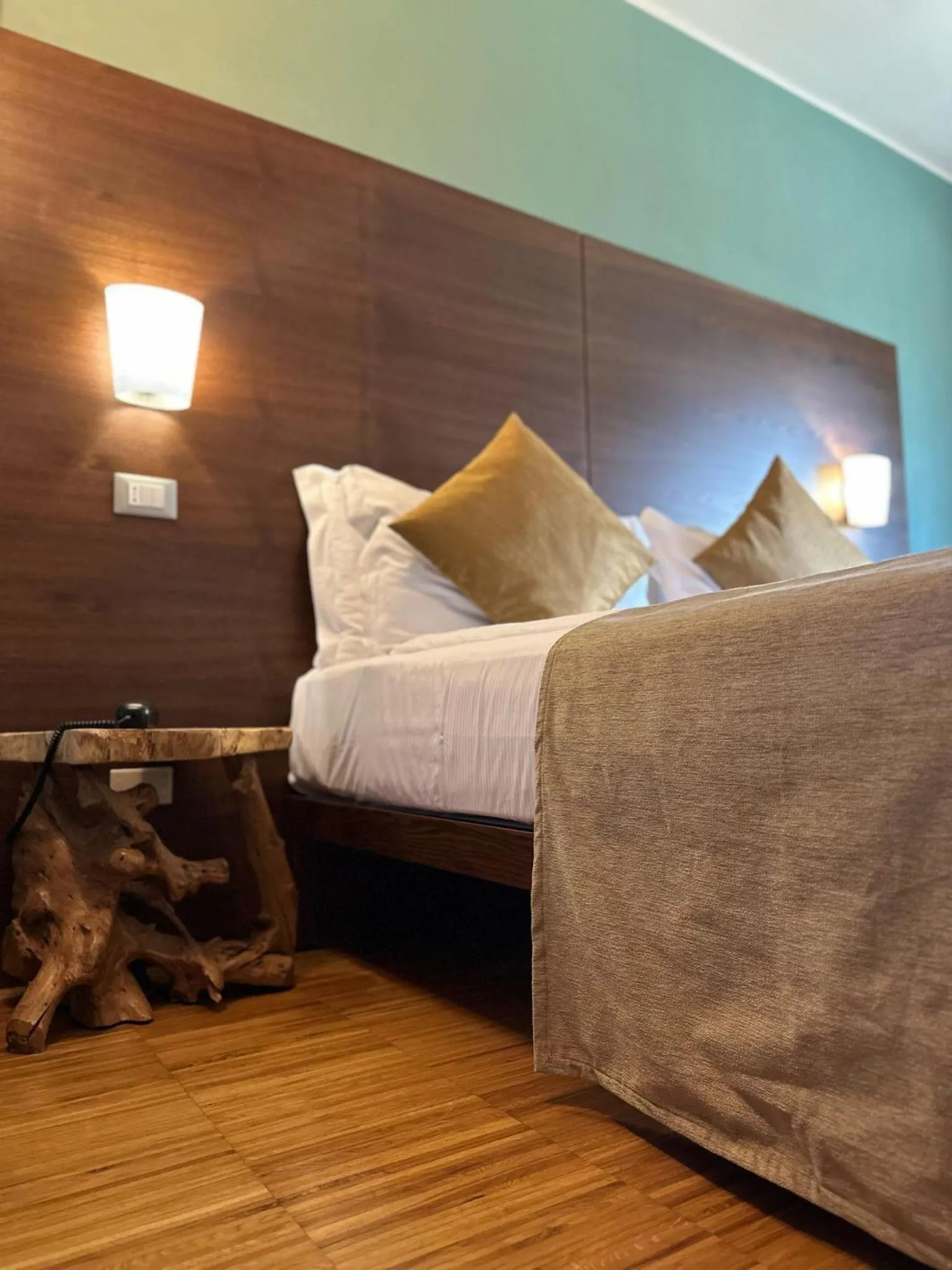 Bed in Hotel Cortese