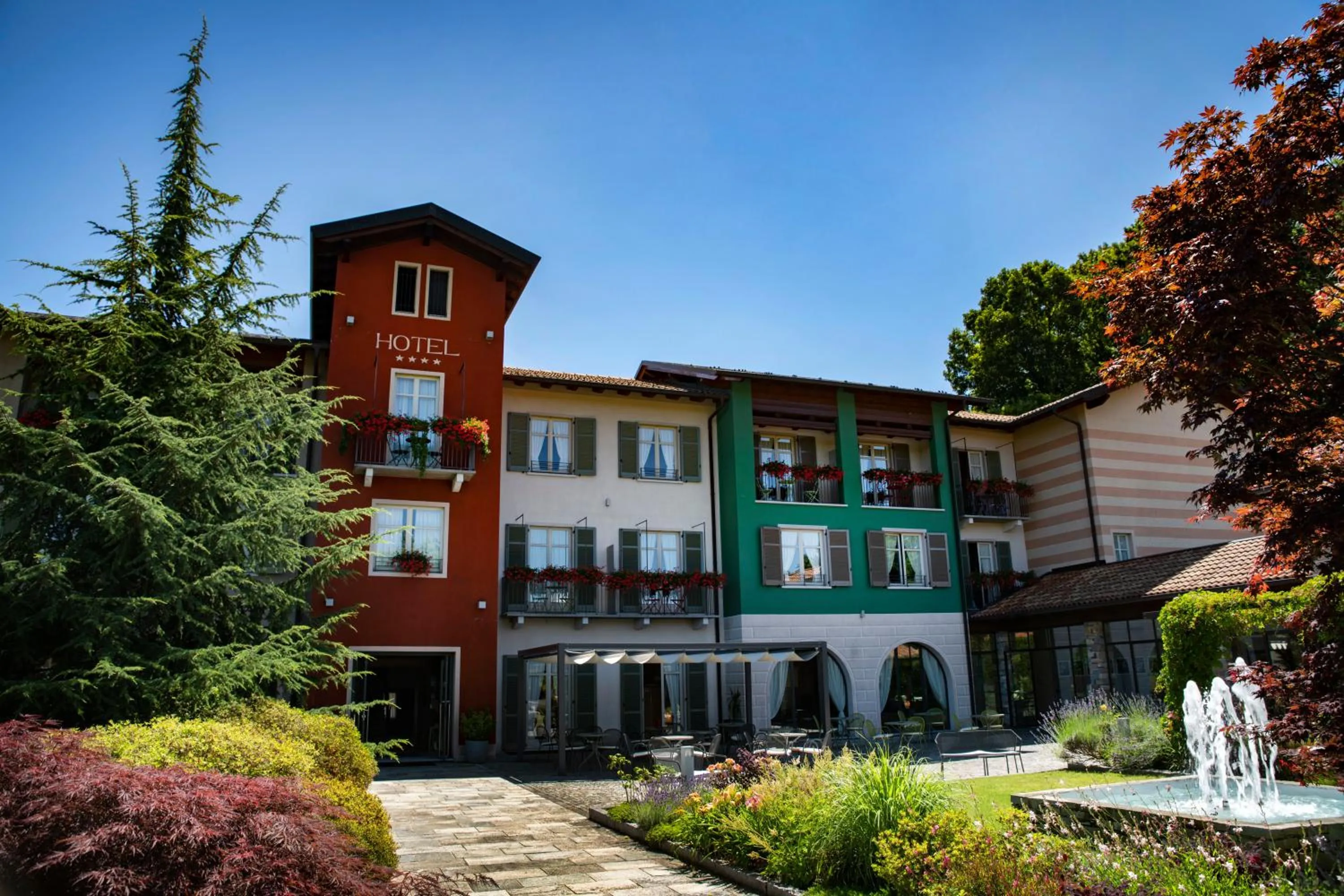 Garden in Hotel Cortese