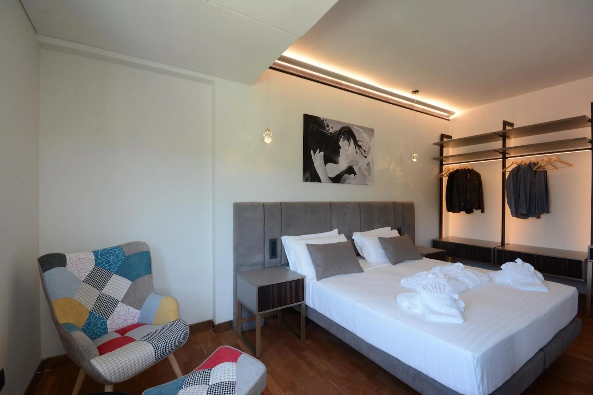 Photo of the whole room, Bed in Hotel Baia Flaminia