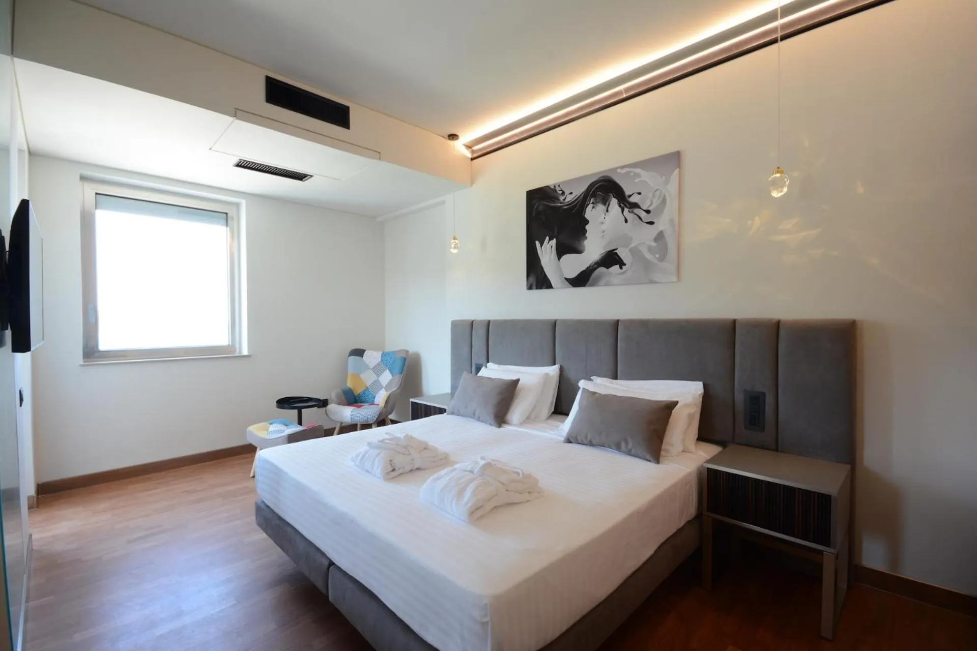 Bed in Hotel Baia Flaminia