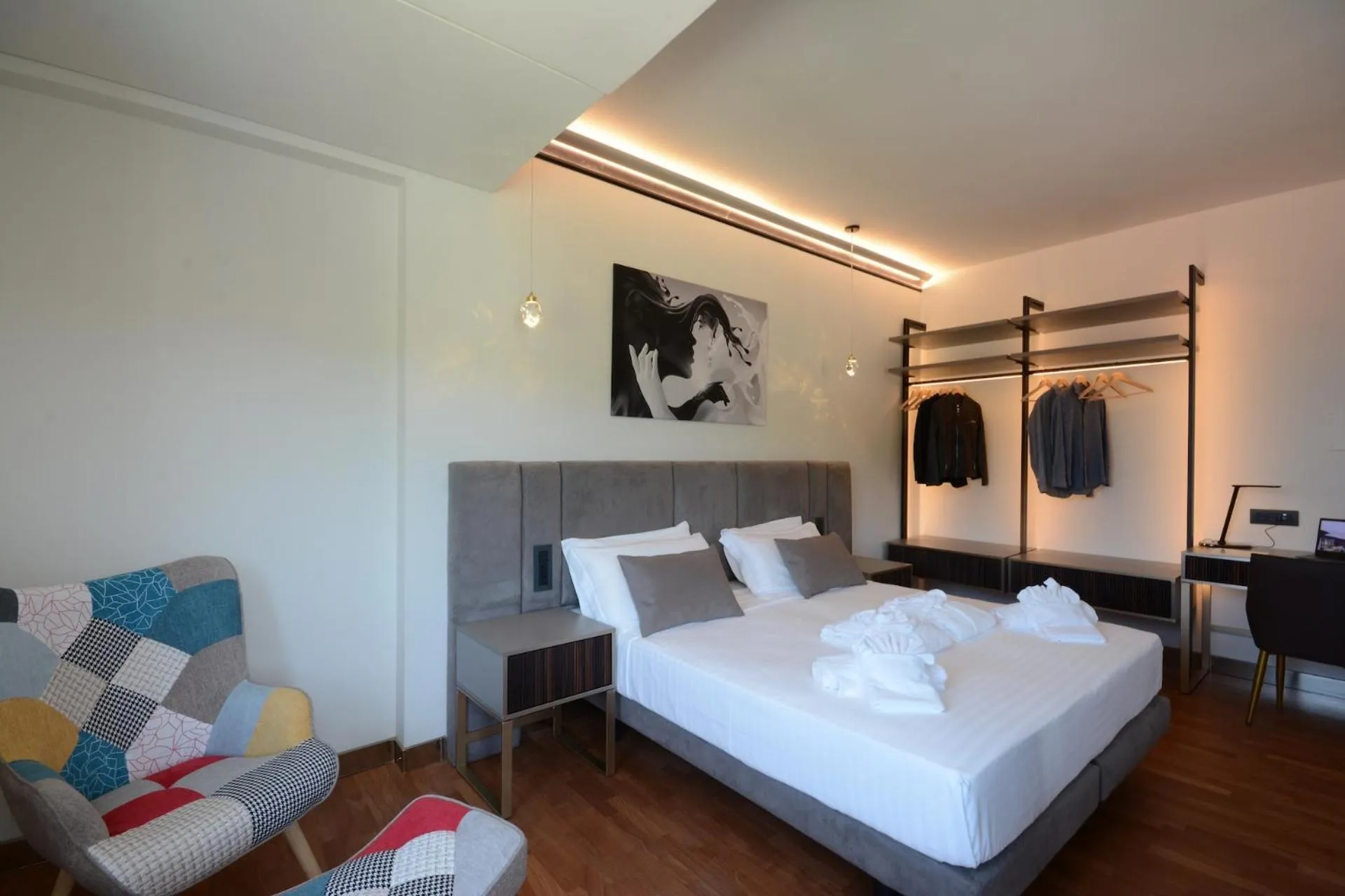 Bed in Hotel Baia Flaminia