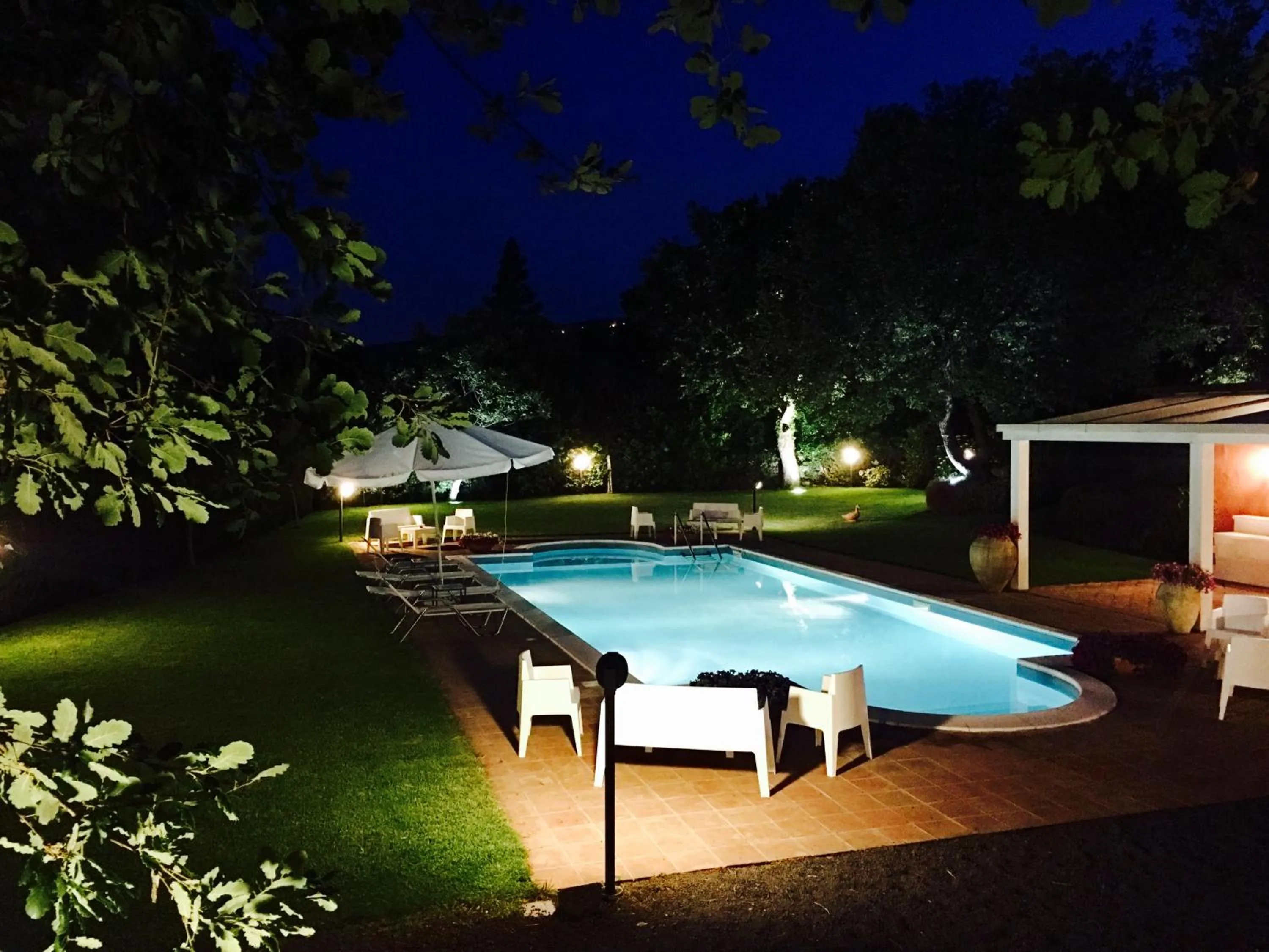 Swimming pool in Bed and Breakfast Il Glicine