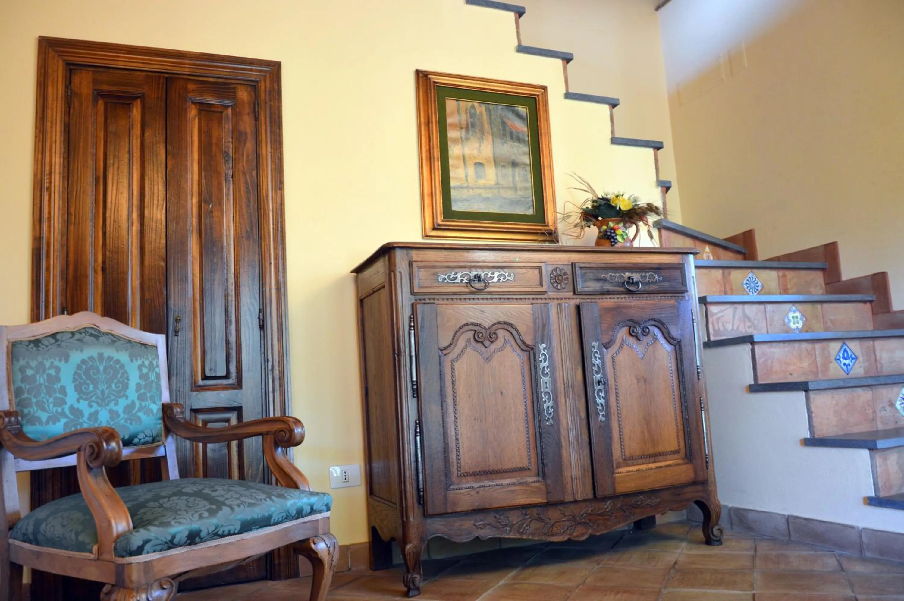 Decorative detail in Bed and Breakfast Il Glicine