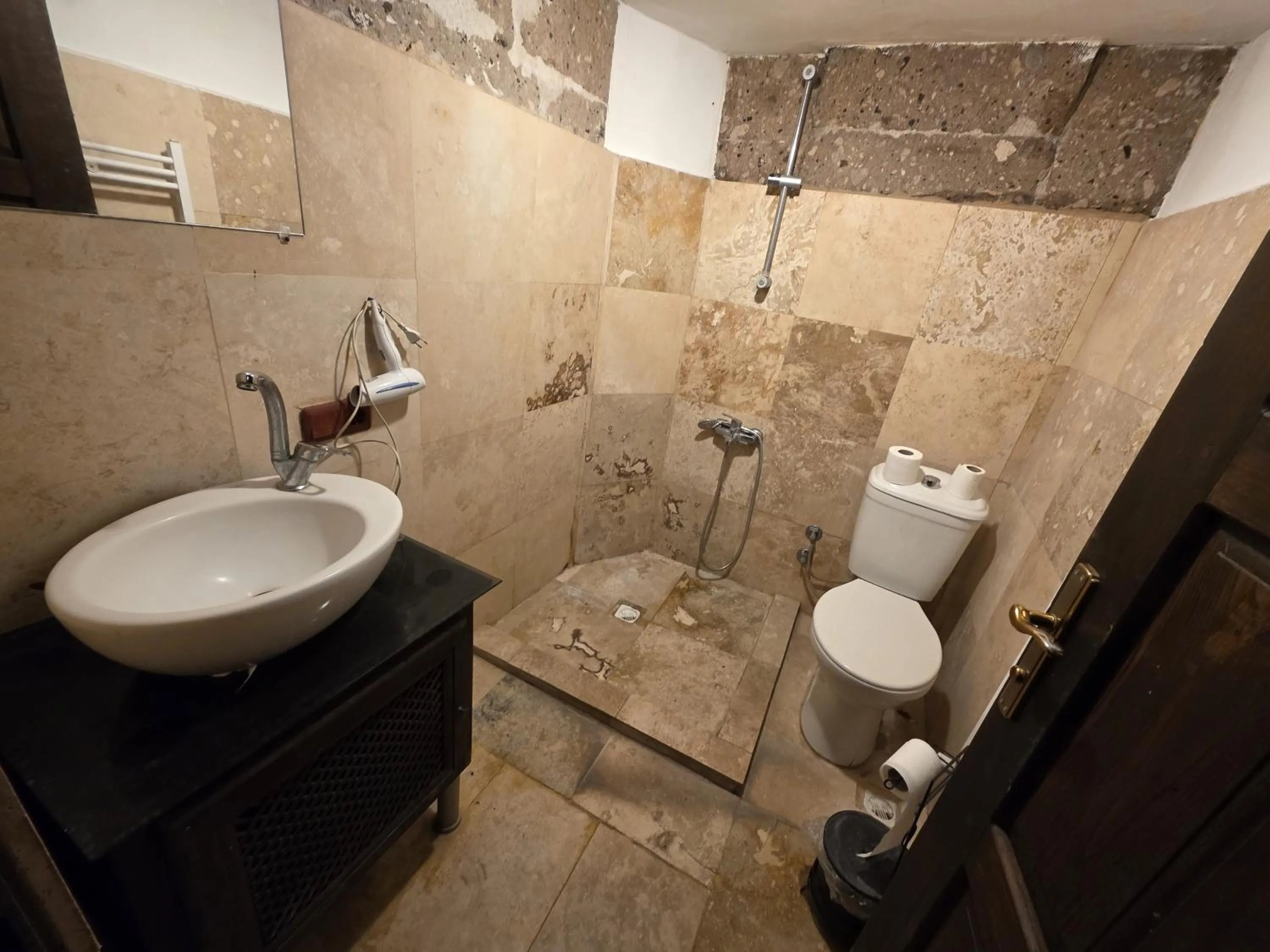 Bathroom in Kapadokya Ihlara Konakları Otel Antik Konaklar