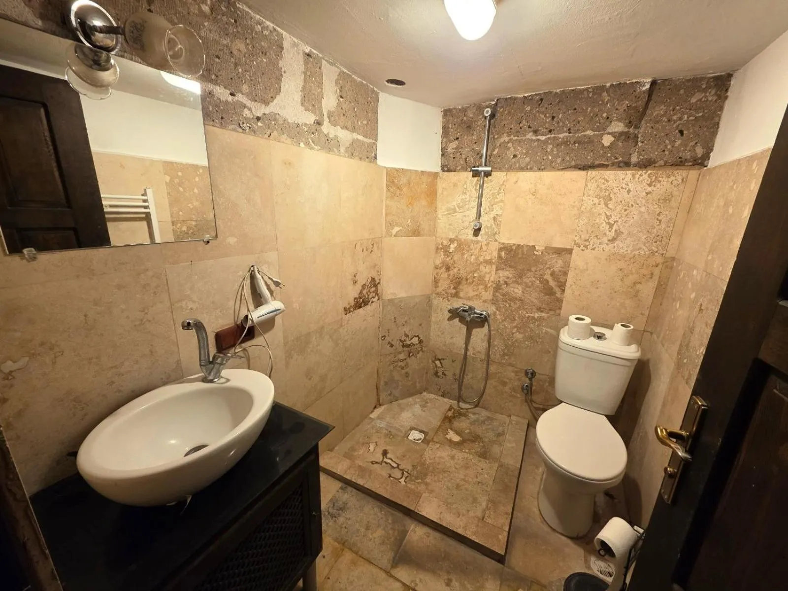 Bathroom in Kapadokya Ihlara Konakları Otel Antik Konaklar