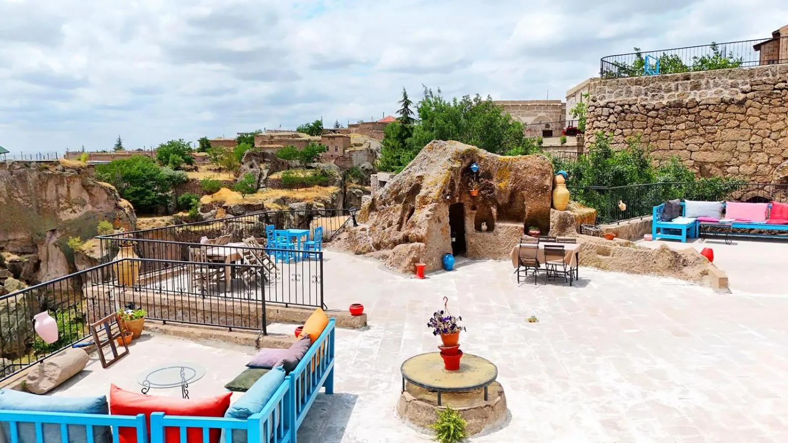 Patio in Kapadokya Ihlara Konakları Otel Antik Konaklar