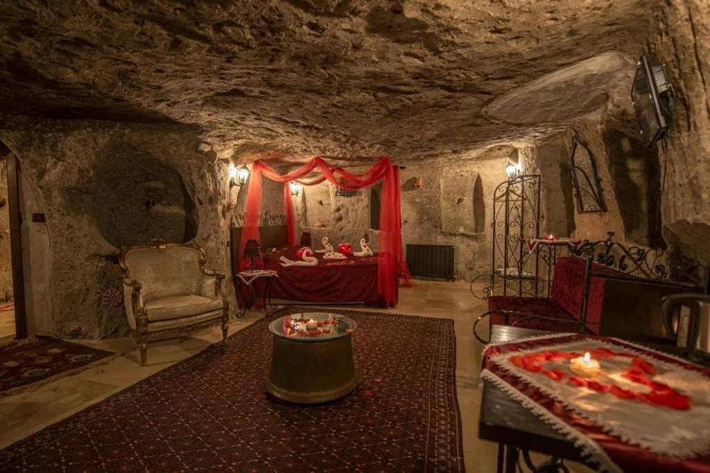 Living room in Kapadokya Ihlara Konakları Otel Antik Konaklar