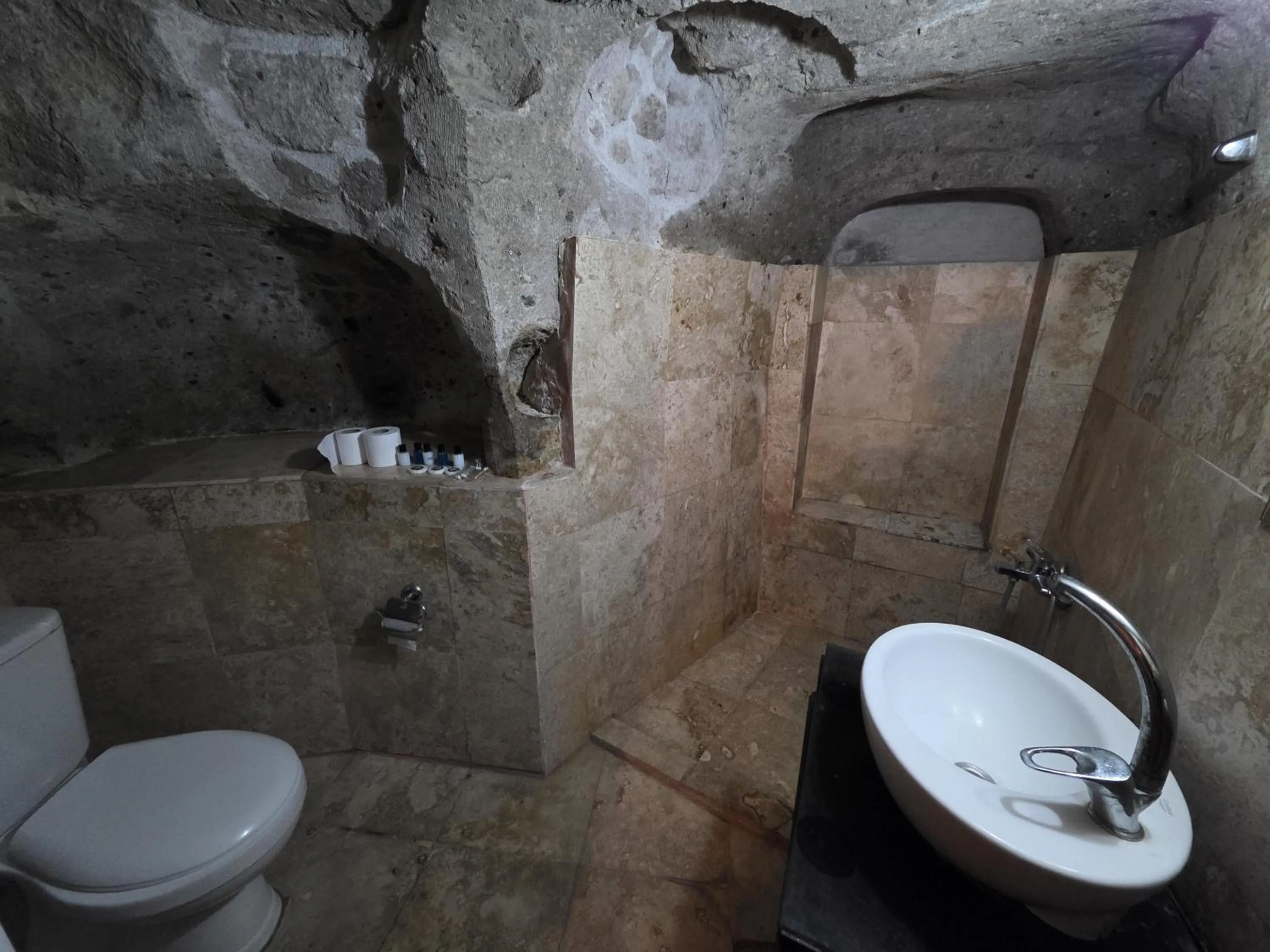 Bathroom in Kapadokya Ihlara Konakları Otel Antik Konaklar