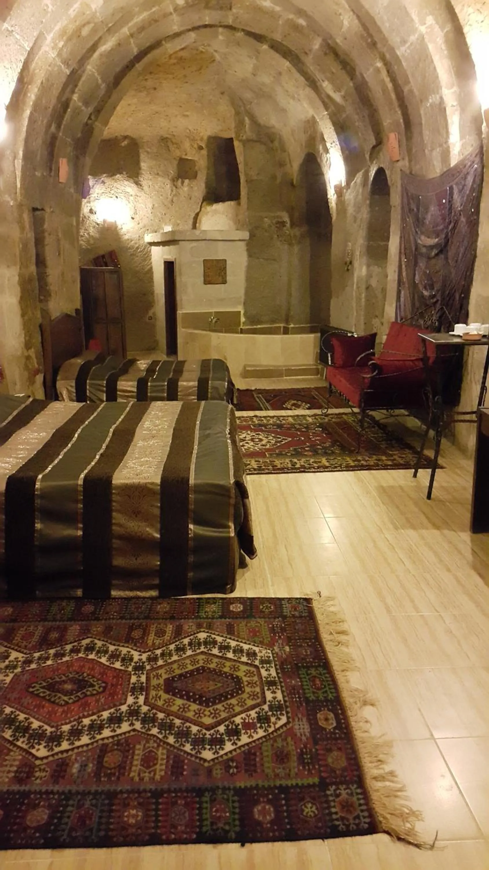 Bed in Kapadokya Ihlara Konakları Otel Antik Konaklar