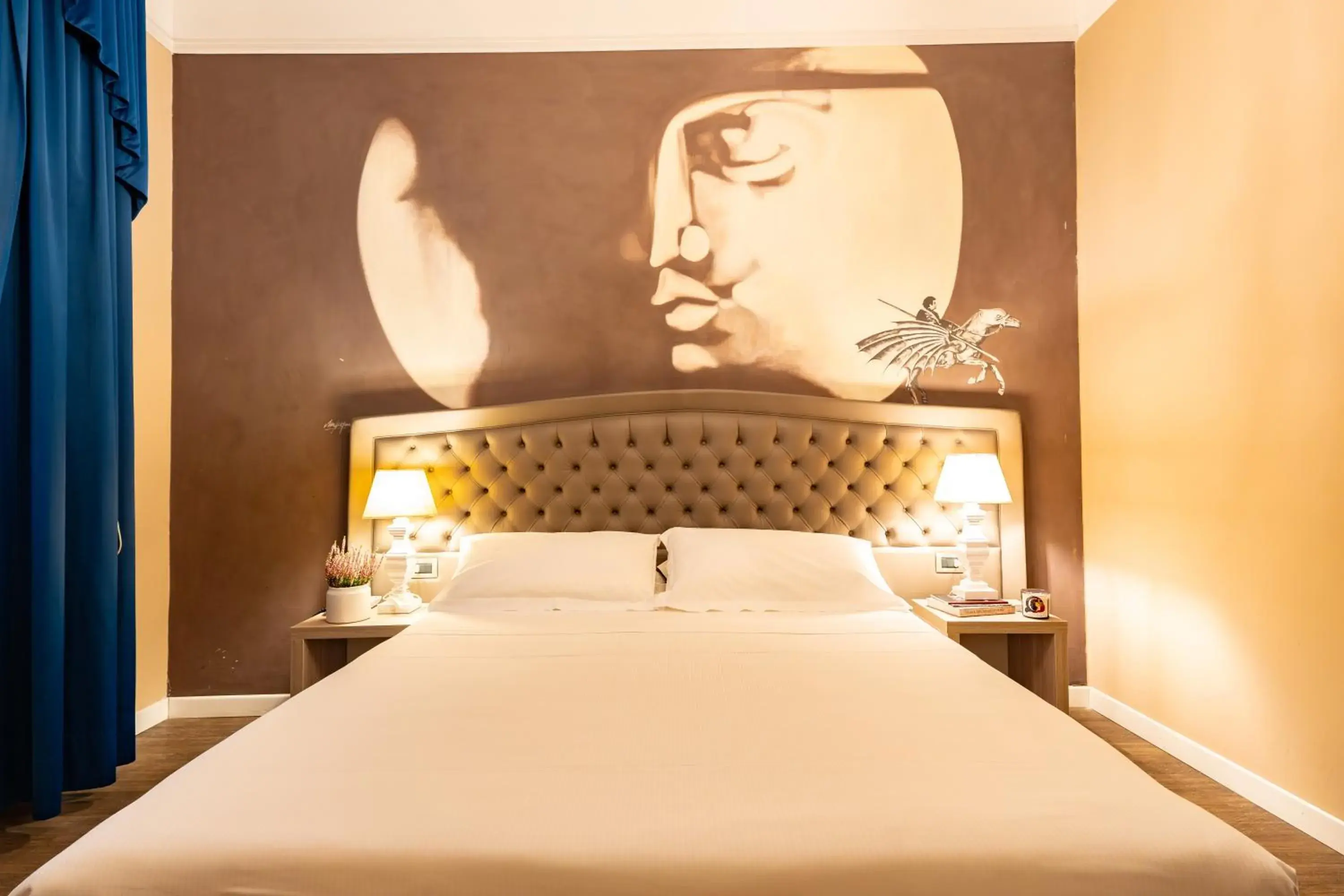 Bed in Hotel Ristorante Ala d'Oro Bed in Hotel Ristorante Ala d'Oro