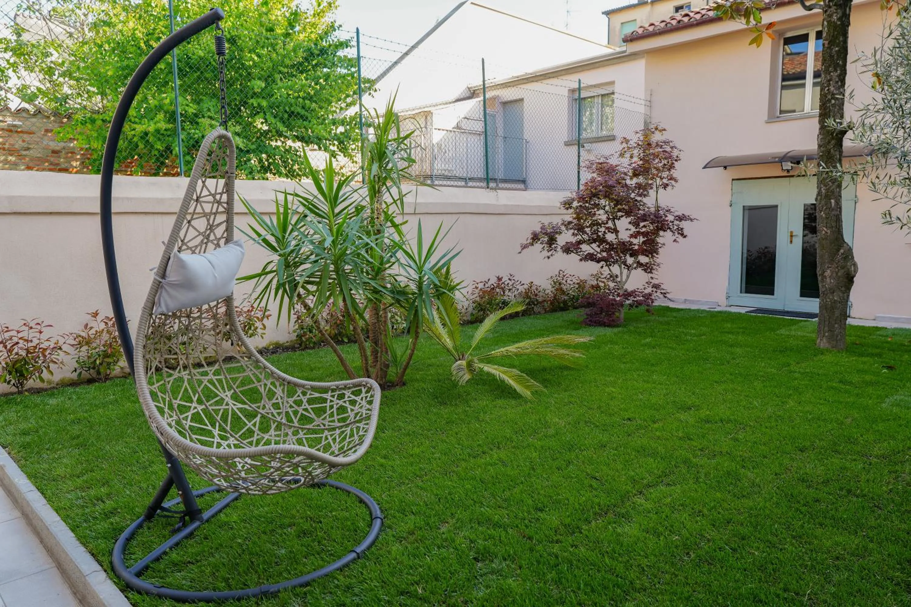 Garden in Hotel Ristorante Ala d'Oro