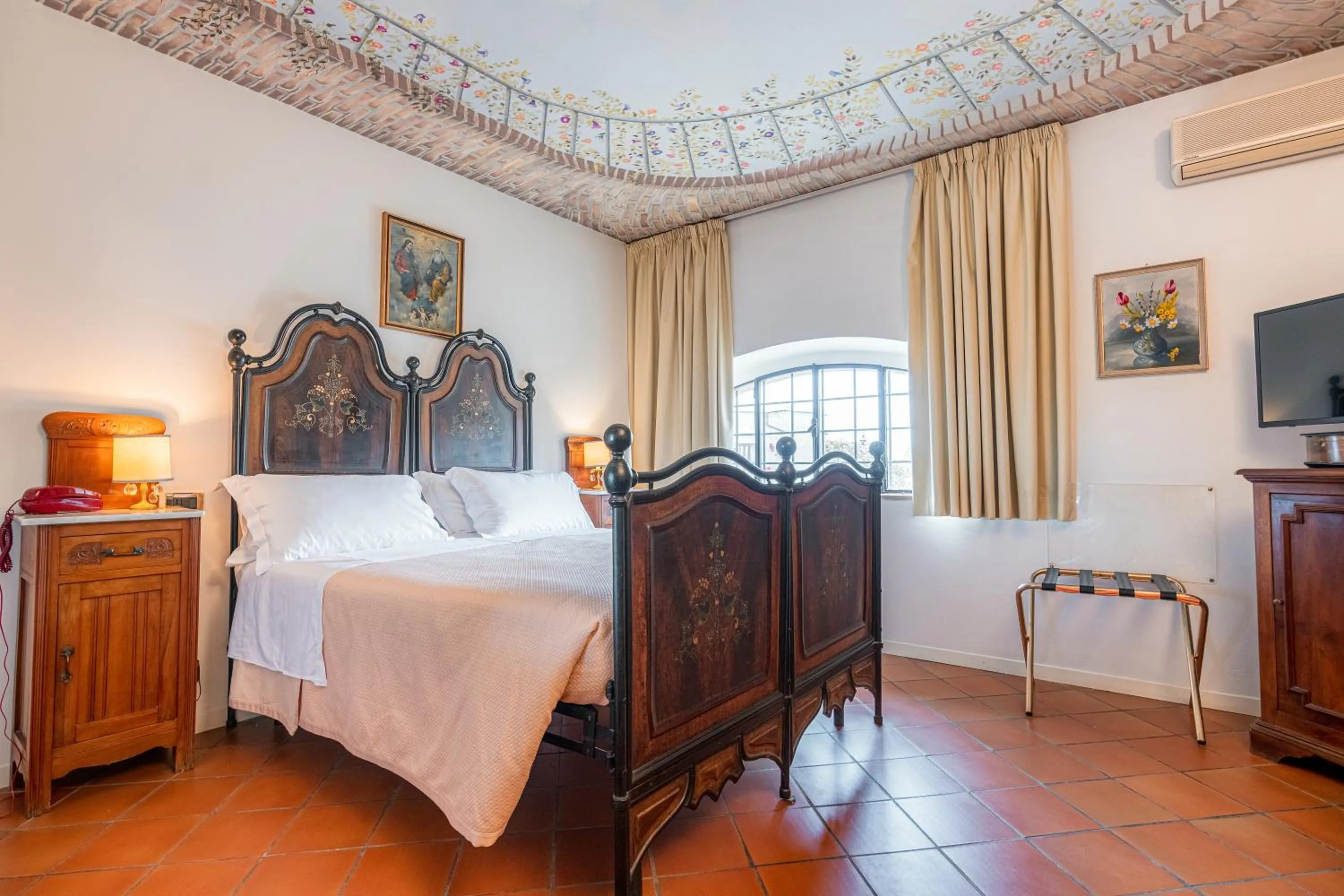 Bed in Hotel Della Porta