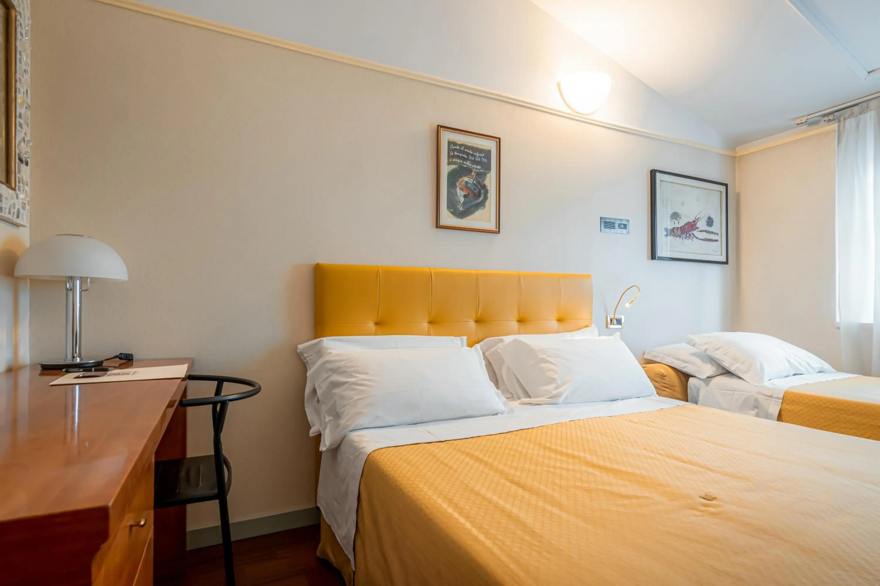 Bed in Hotel Della Porta