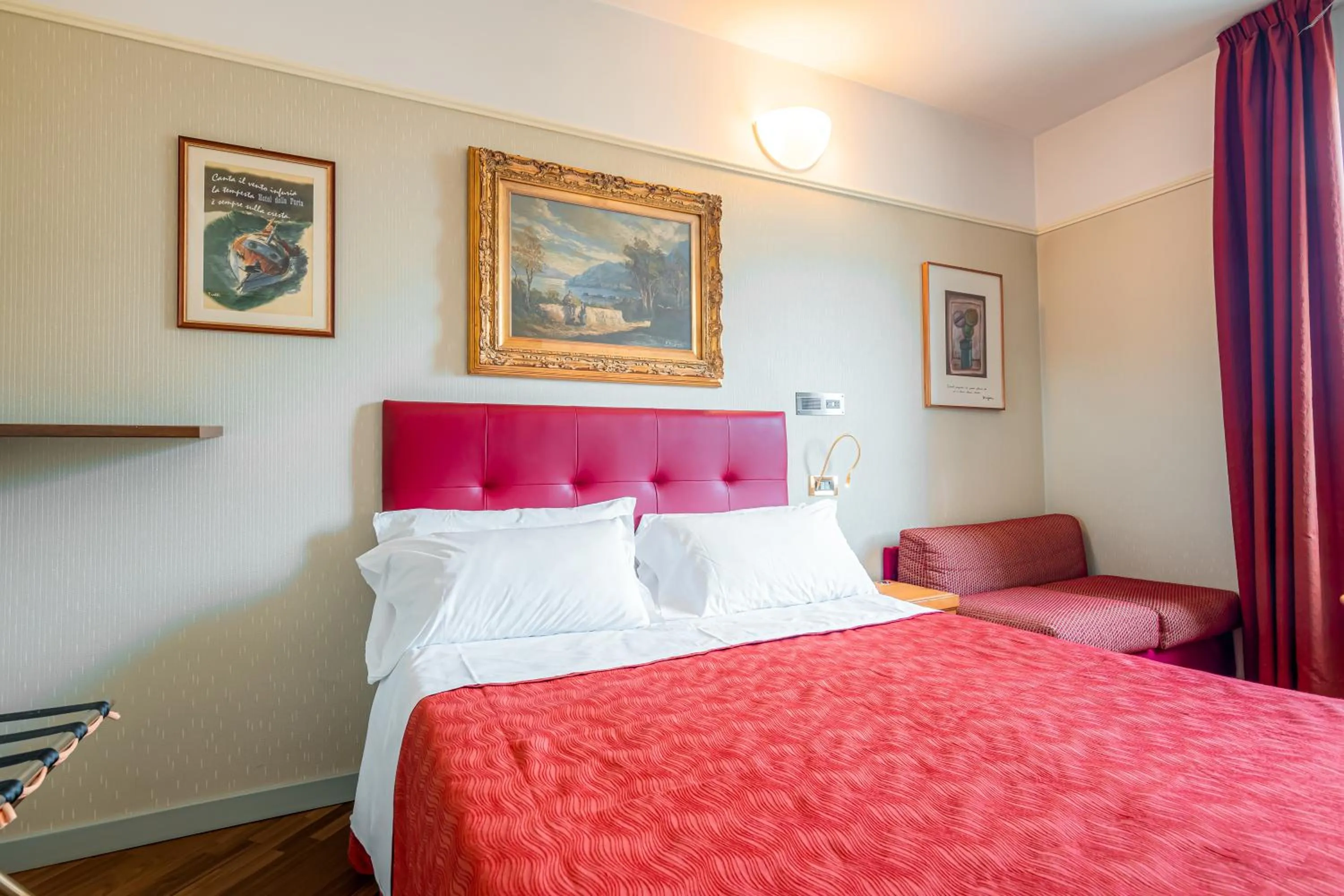 Bed in Hotel Della Porta