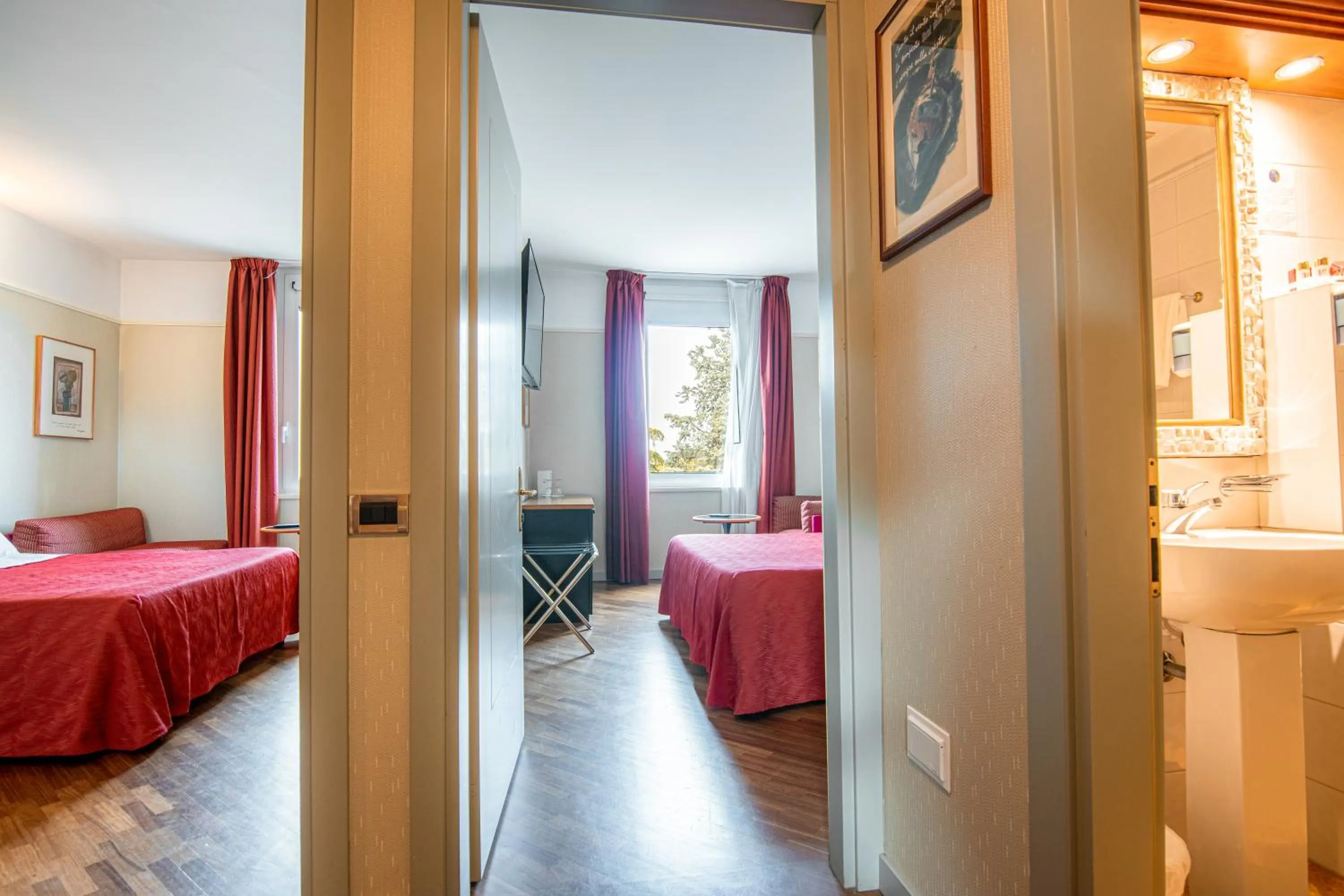 Bed in Hotel Della Porta