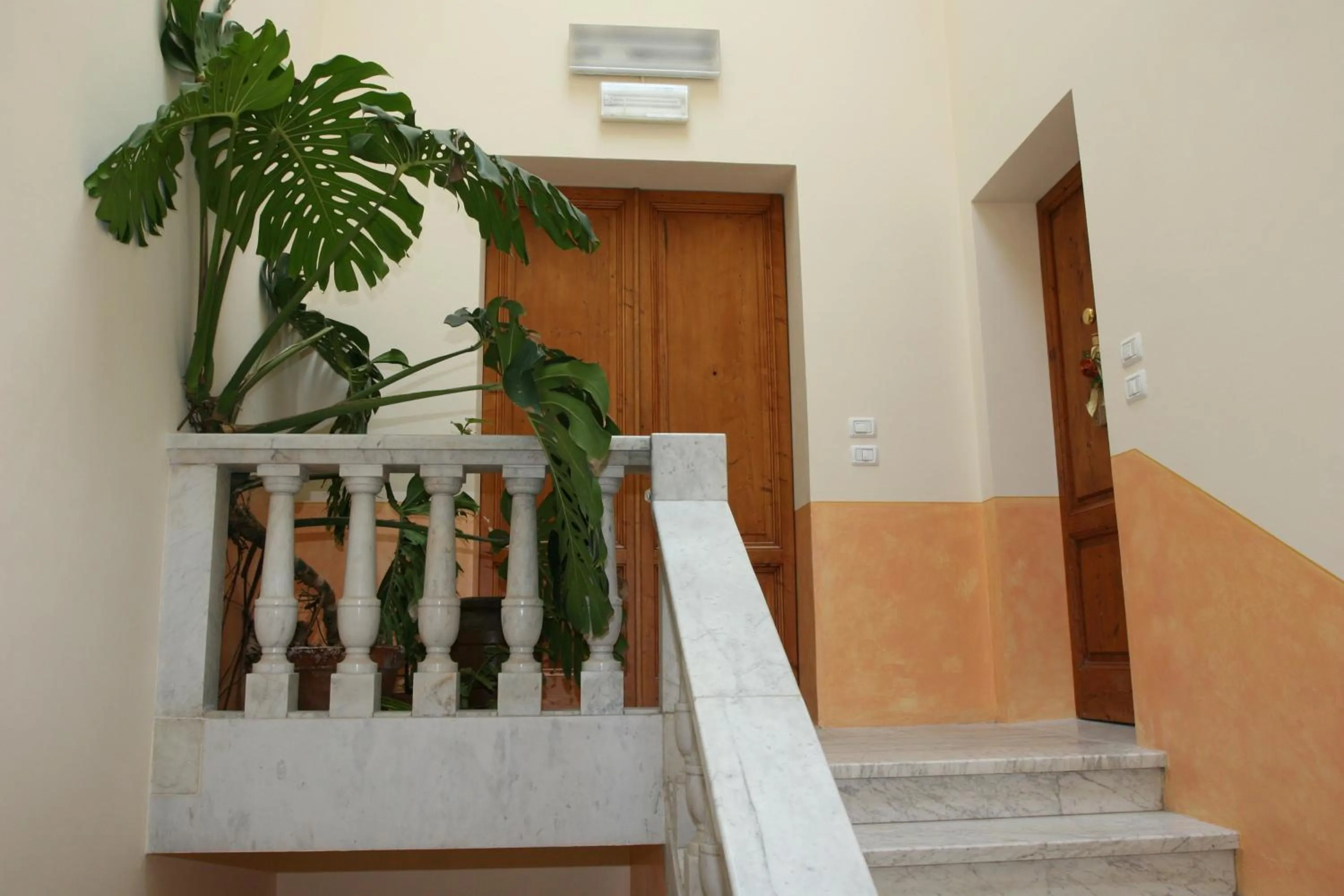 Lobby or reception in B&B La Coperta Ricamata