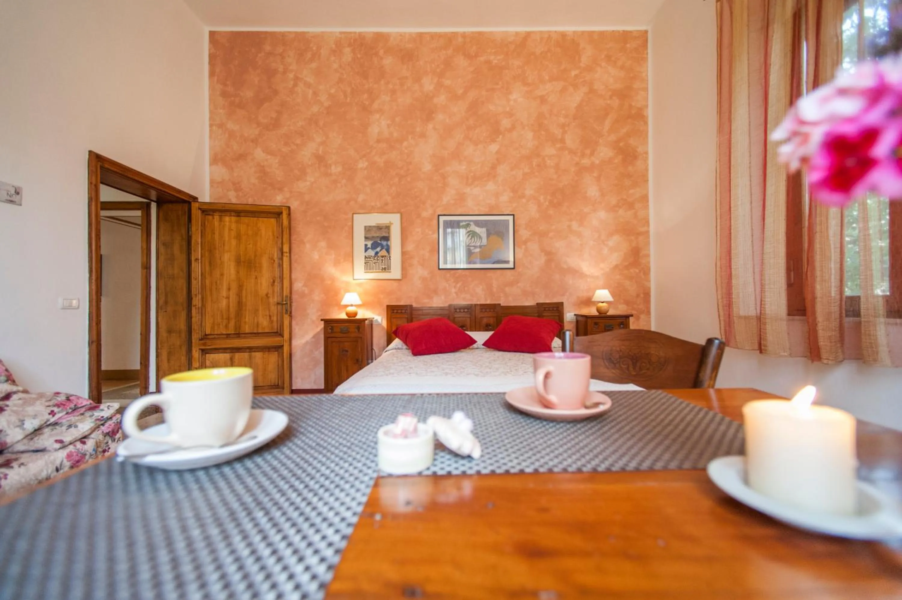 Photo of the whole room, Bed in B&B La Coperta Ricamata