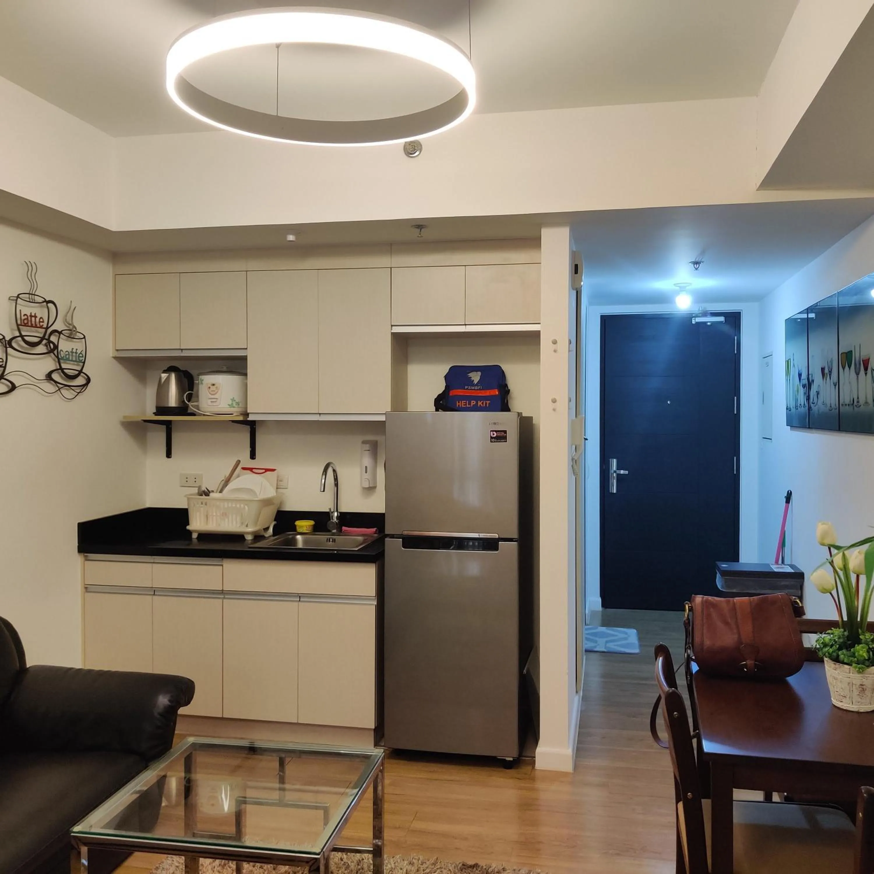 Kitchen or kitchenette in Abreeza Condo T2-2820