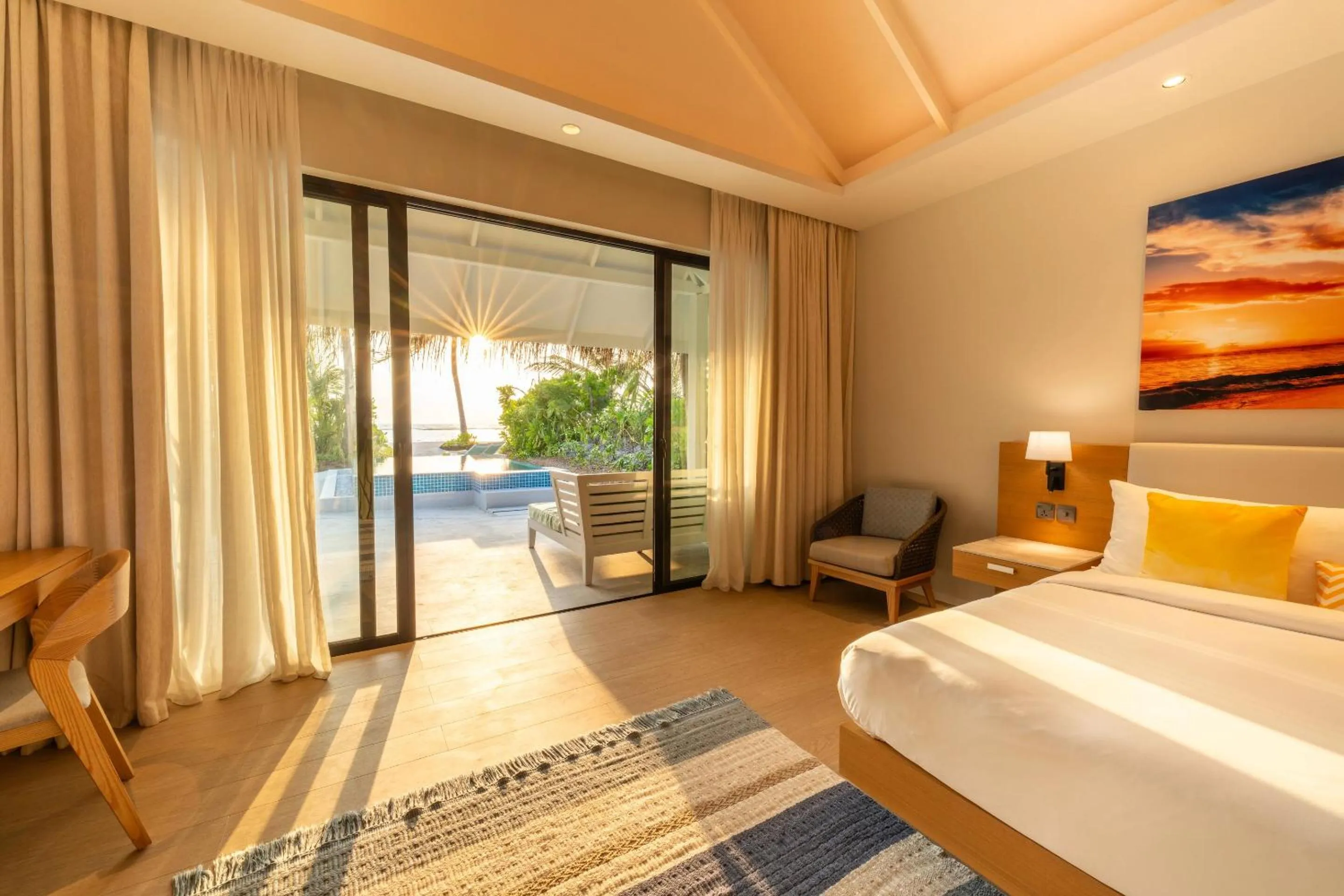 Bed in Nova Maldives