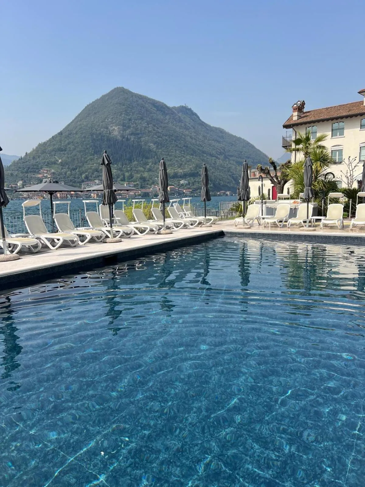Swimming pool in Hotel Rivalago