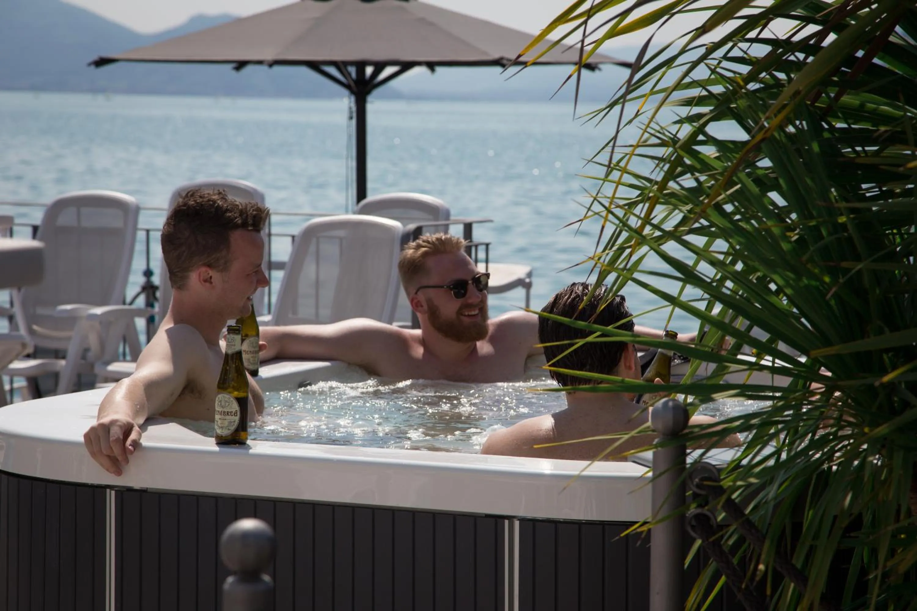 Swimming pool in Hotel Rivalago