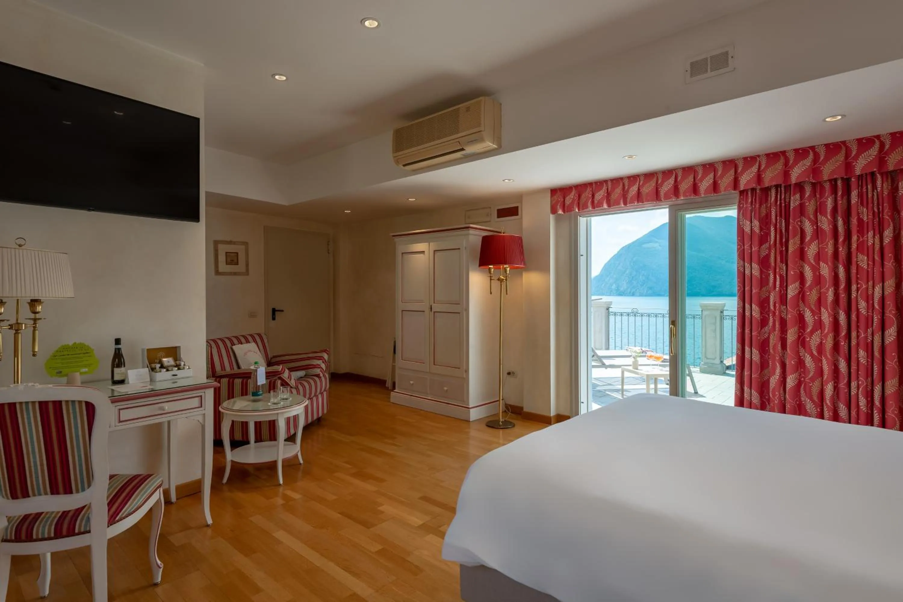 Bed in Hotel Rivalago