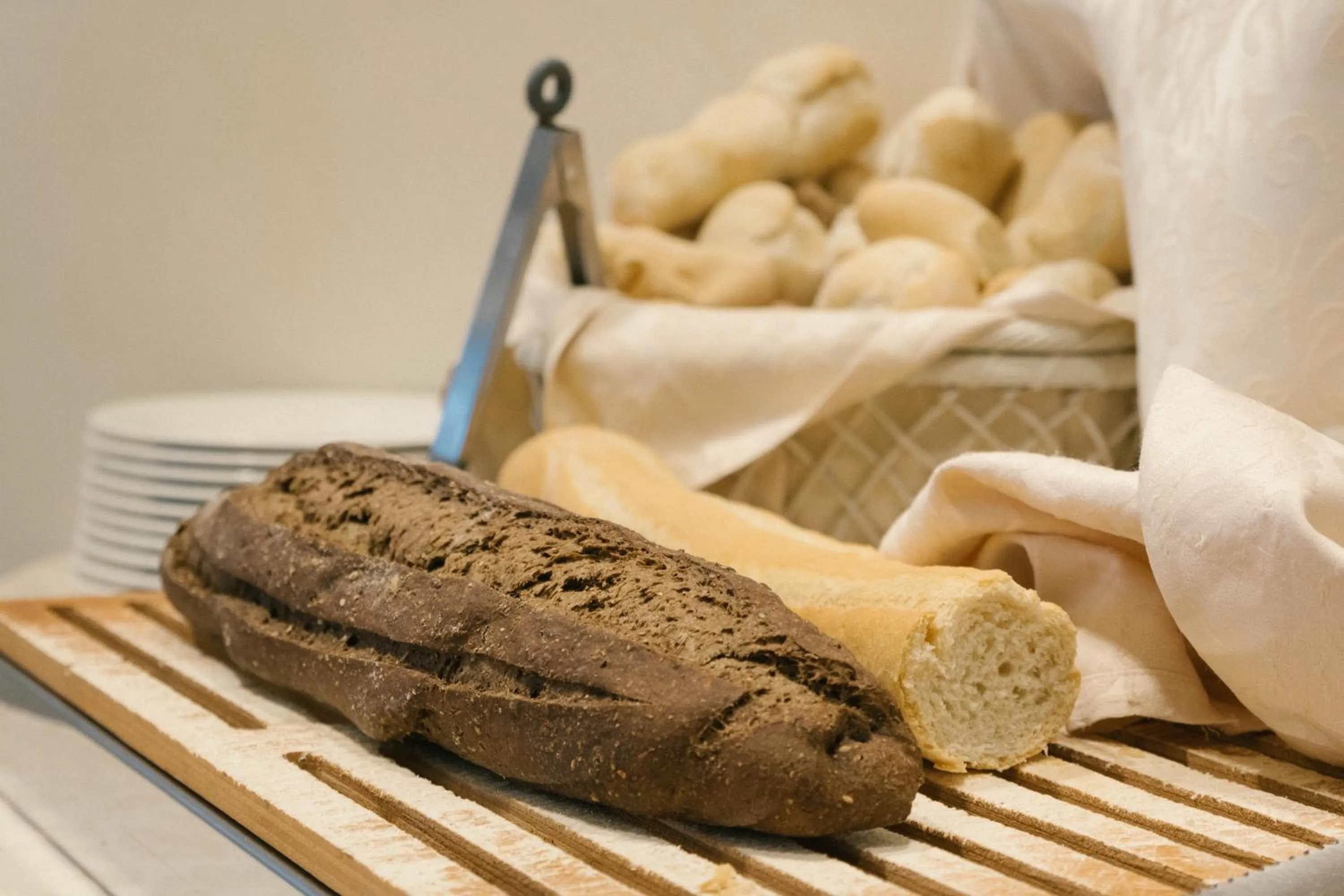 Food close-up in Hotel Rivalago