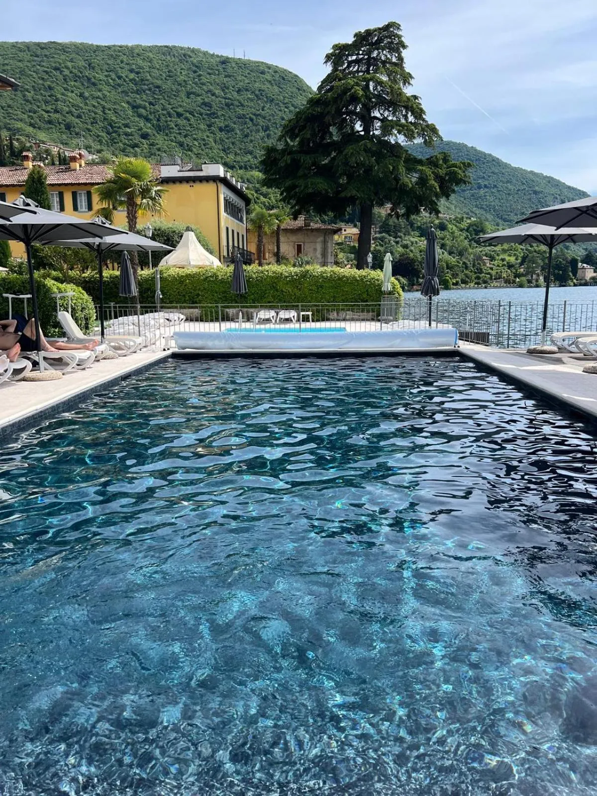 Swimming pool in Hotel Rivalago