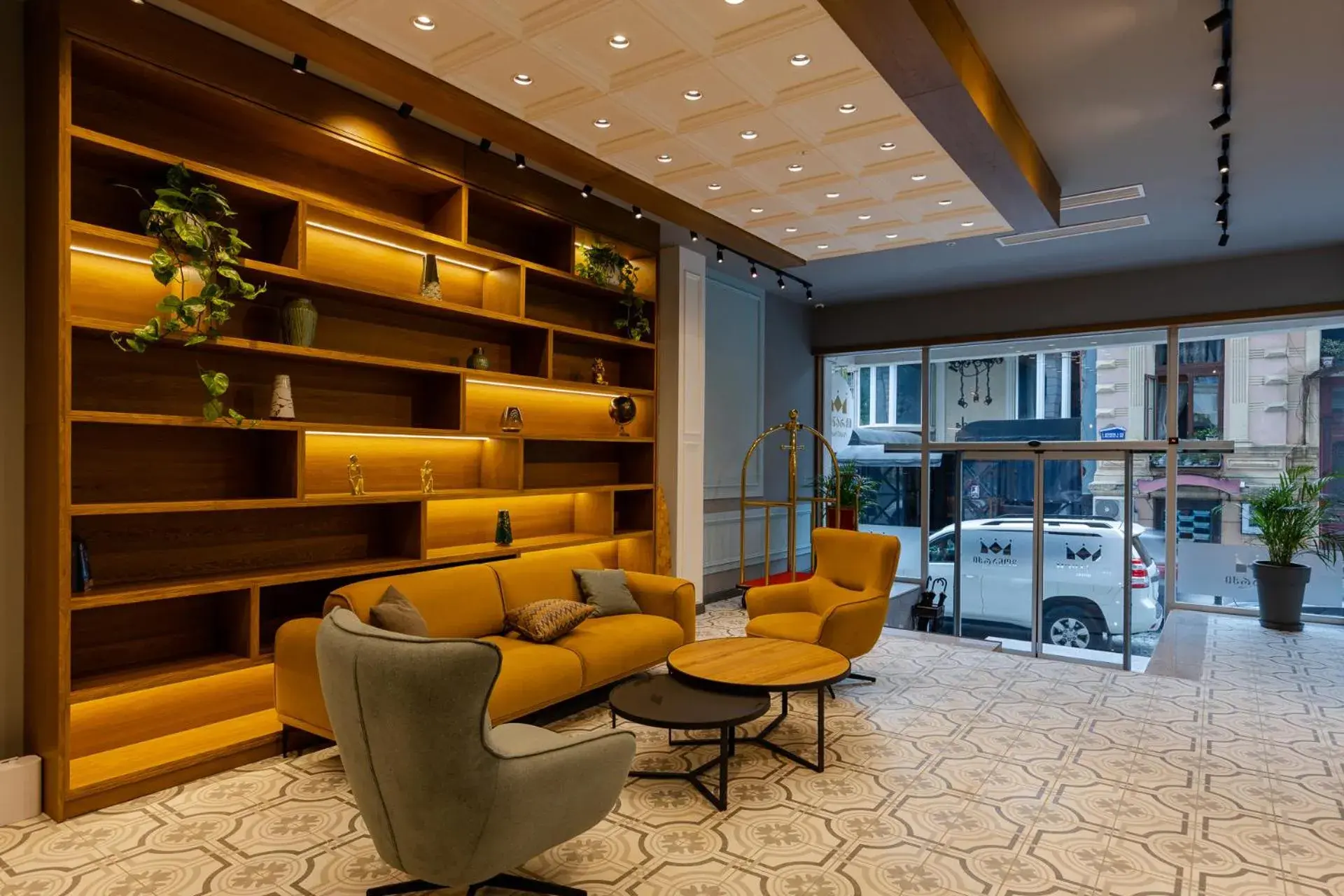 Lobby or reception in Hotel Monarch Lobby or reception in Hotel Monarch