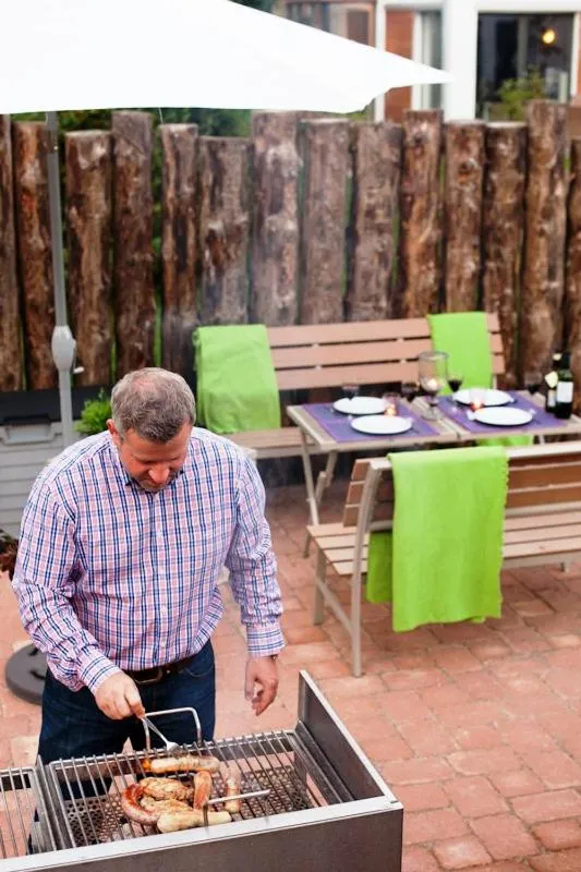 BBQ facilities in FW Huflattich - Sauna, Kamin & Terrasse