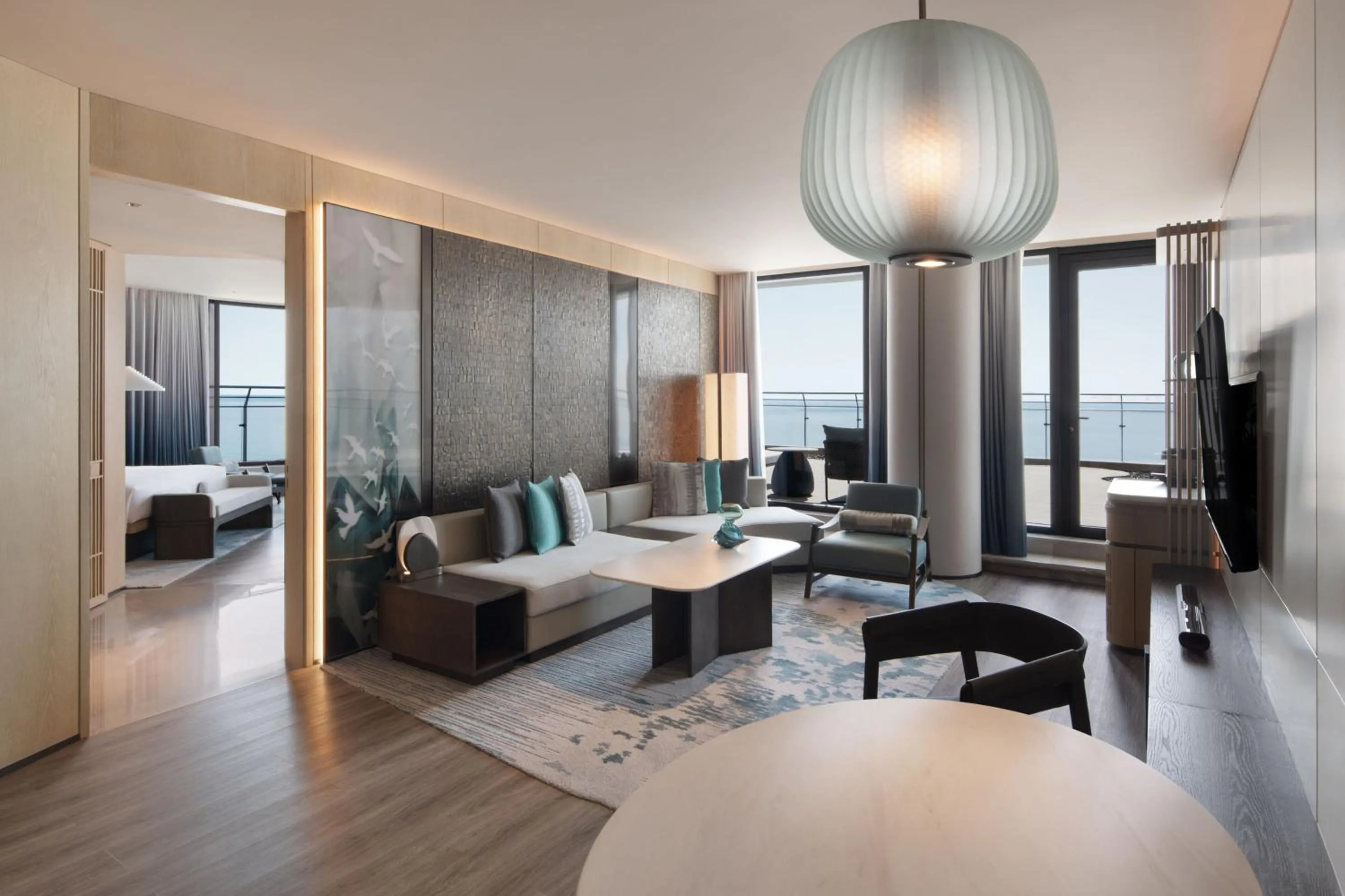 Bedroom, Bed in Qinhuangdao Marriott Resort