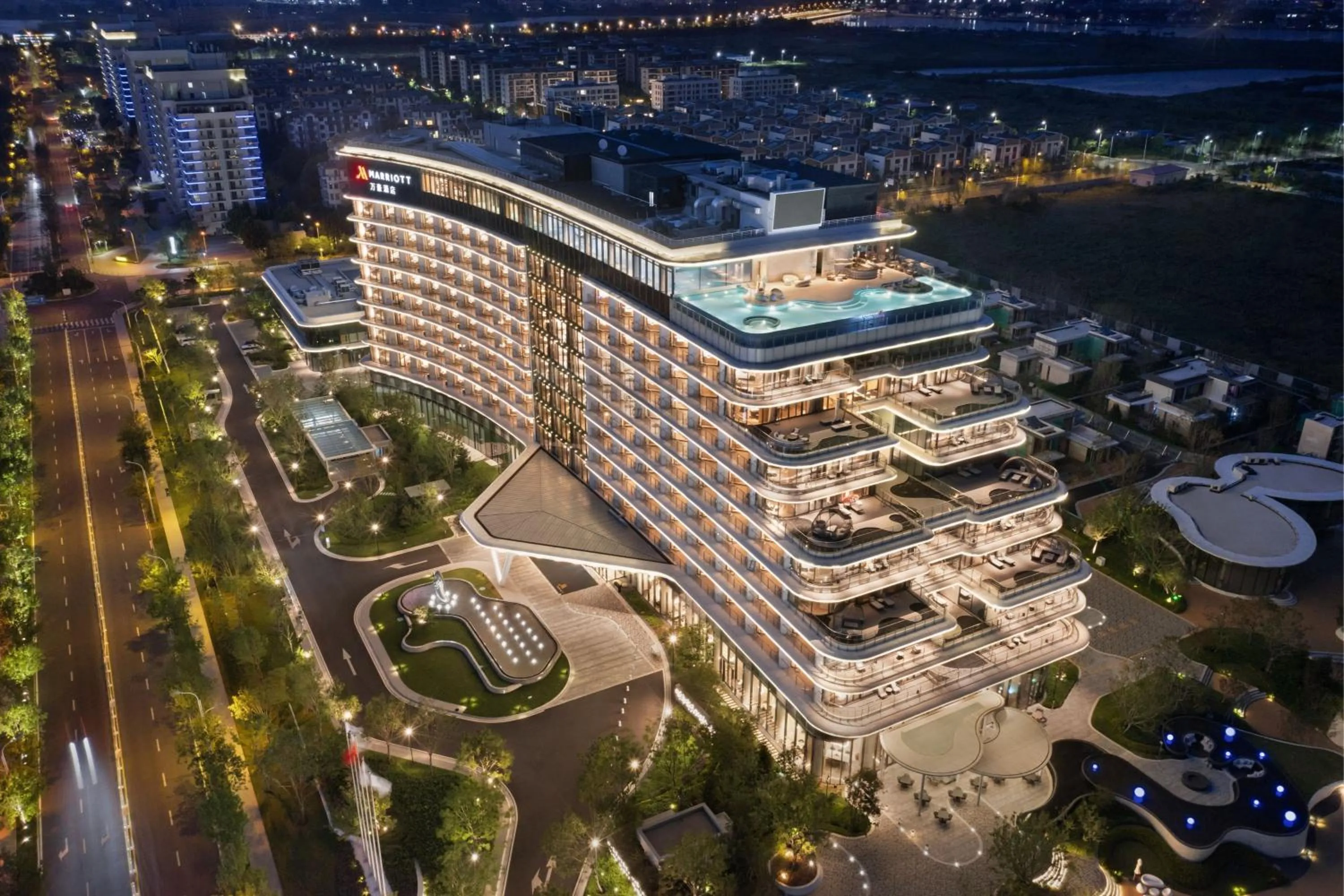 Property building in Qinhuangdao Marriott Resort