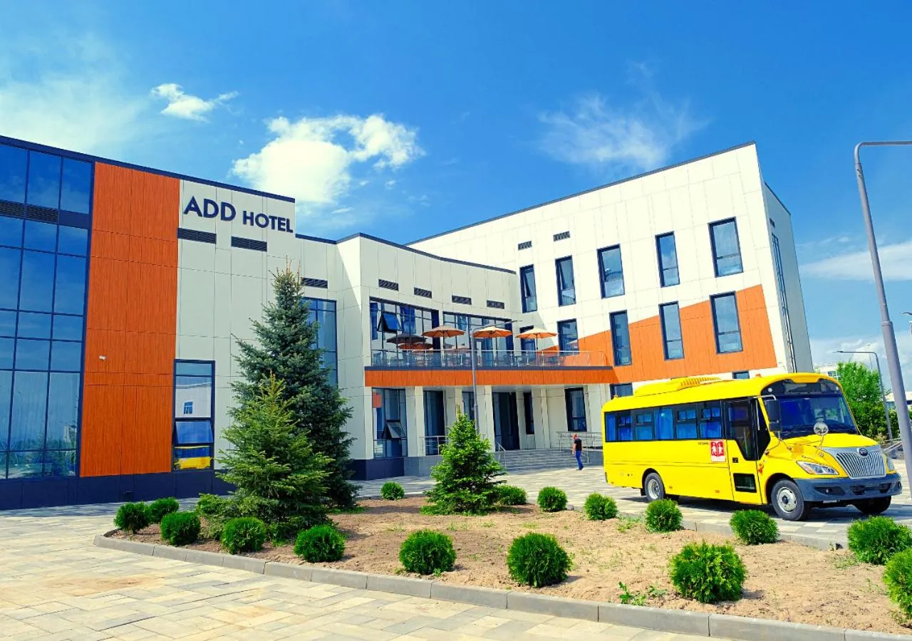 Facade/entrance in ADD Hotel Almaty