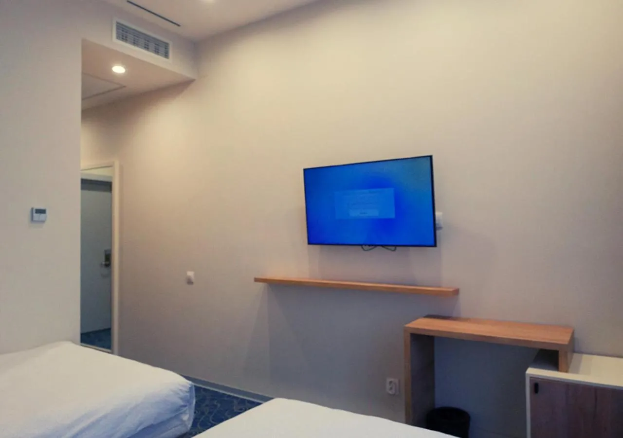 Bed in ADD Hotel Almaty