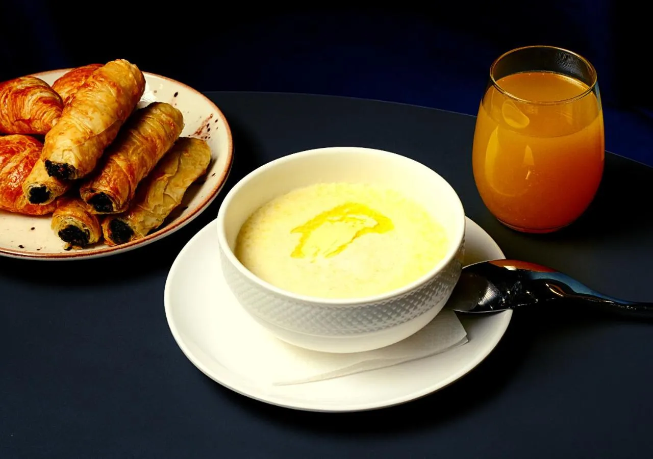 Breakfast in ADD Hotel Almaty