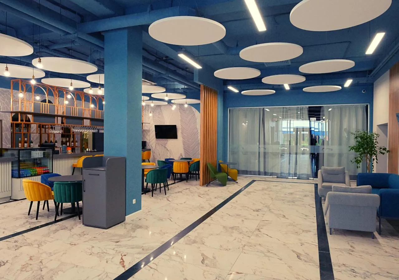 Lobby or reception in ADD Hotel Almaty