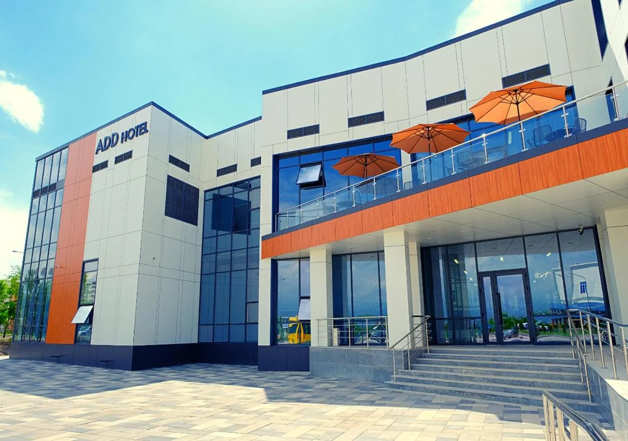 Facade/entrance in ADD Hotel Almaty