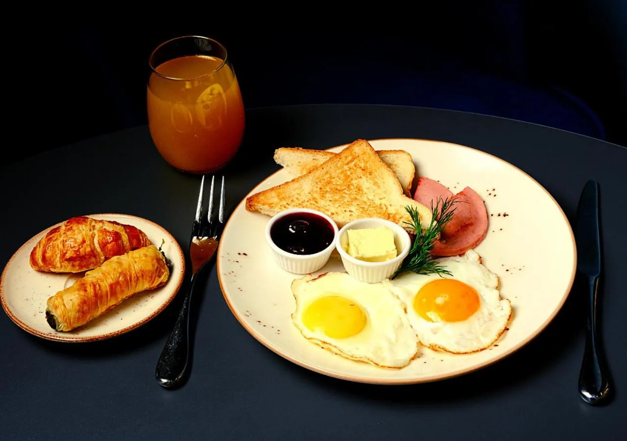 Breakfast in ADD Hotel Almaty