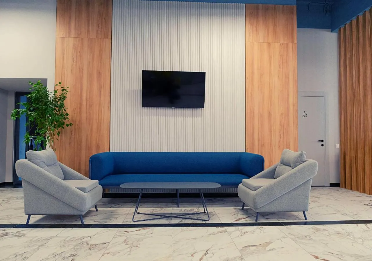 Lobby or reception in ADD Hotel Almaty