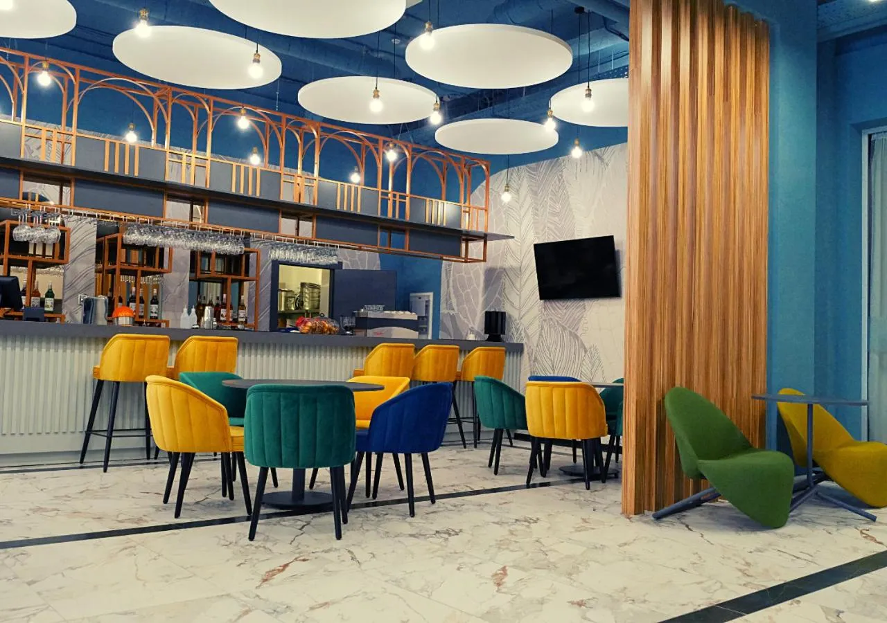 Lobby or reception in ADD Hotel Almaty