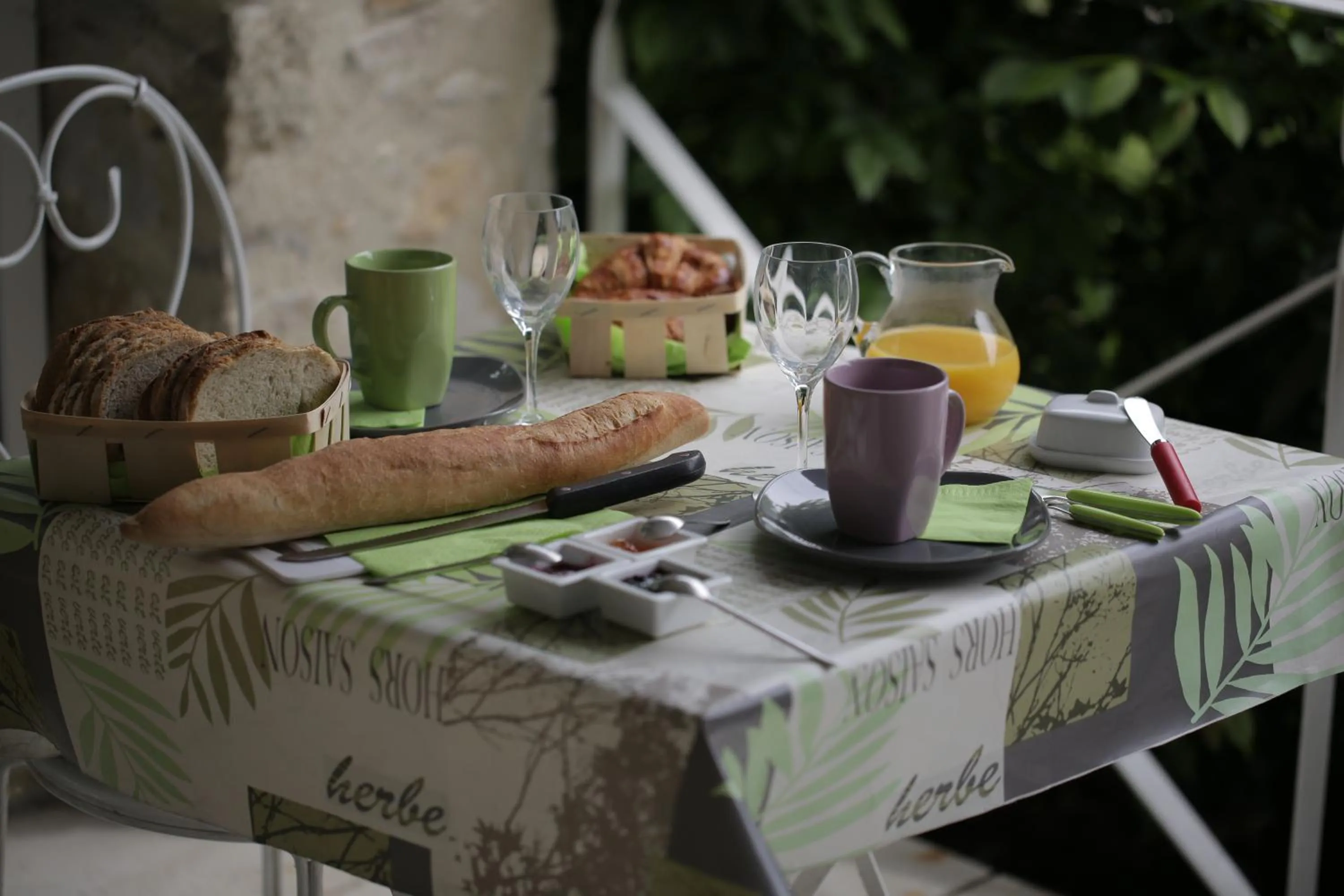 Food and drinks in Chambre d'hôtes LOU PATACLET