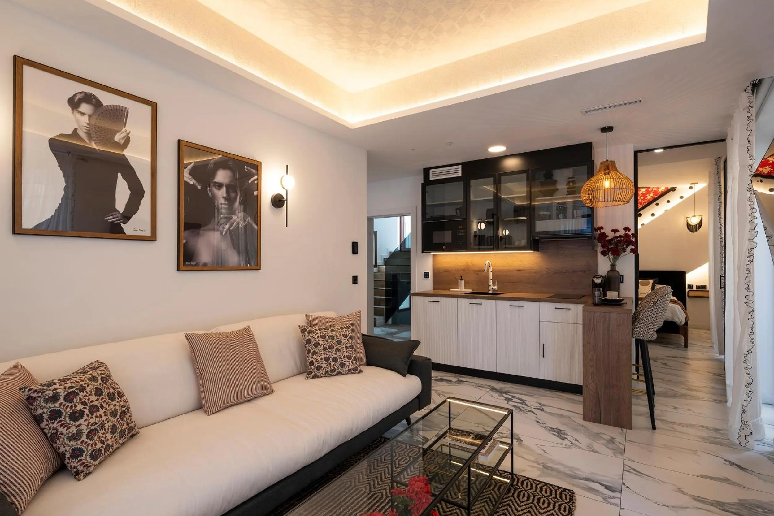 Living room in Palatina Concept Suites