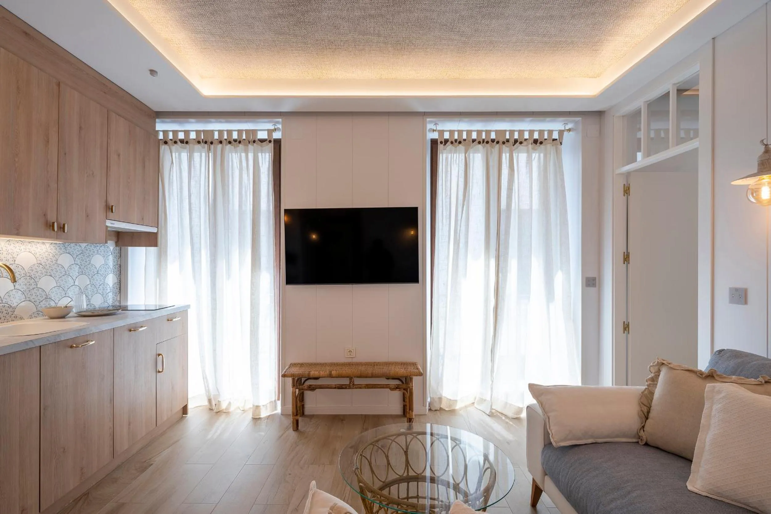 Kitchen or kitchenette in Palatina Concept Suites