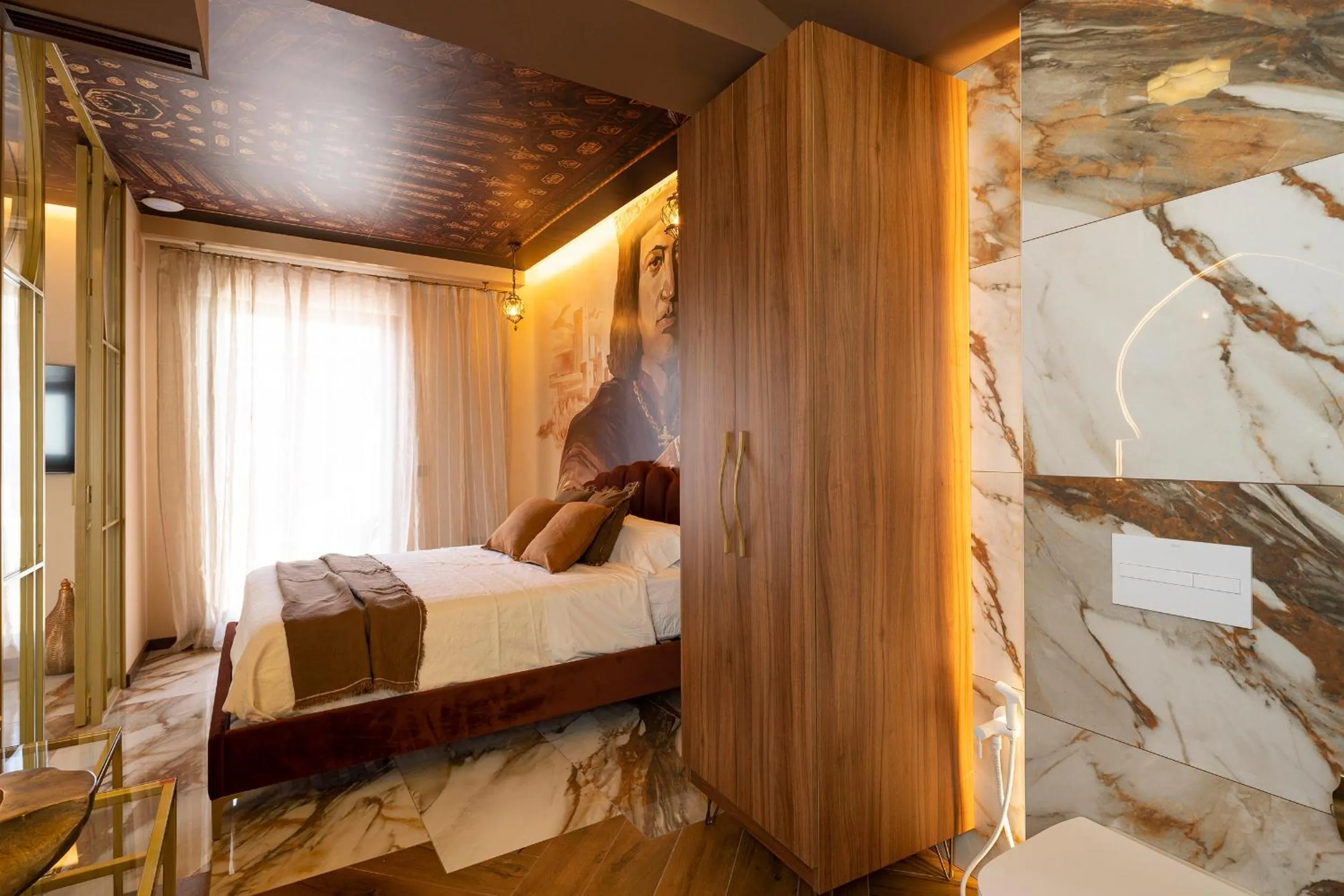 Bed in Palatina Concept Suites