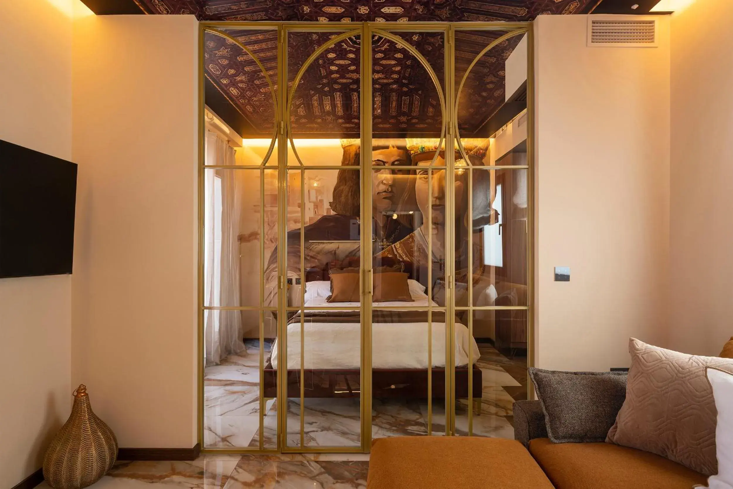 Bed in Palatina Concept Suites Bed in Palatina Concept Suites