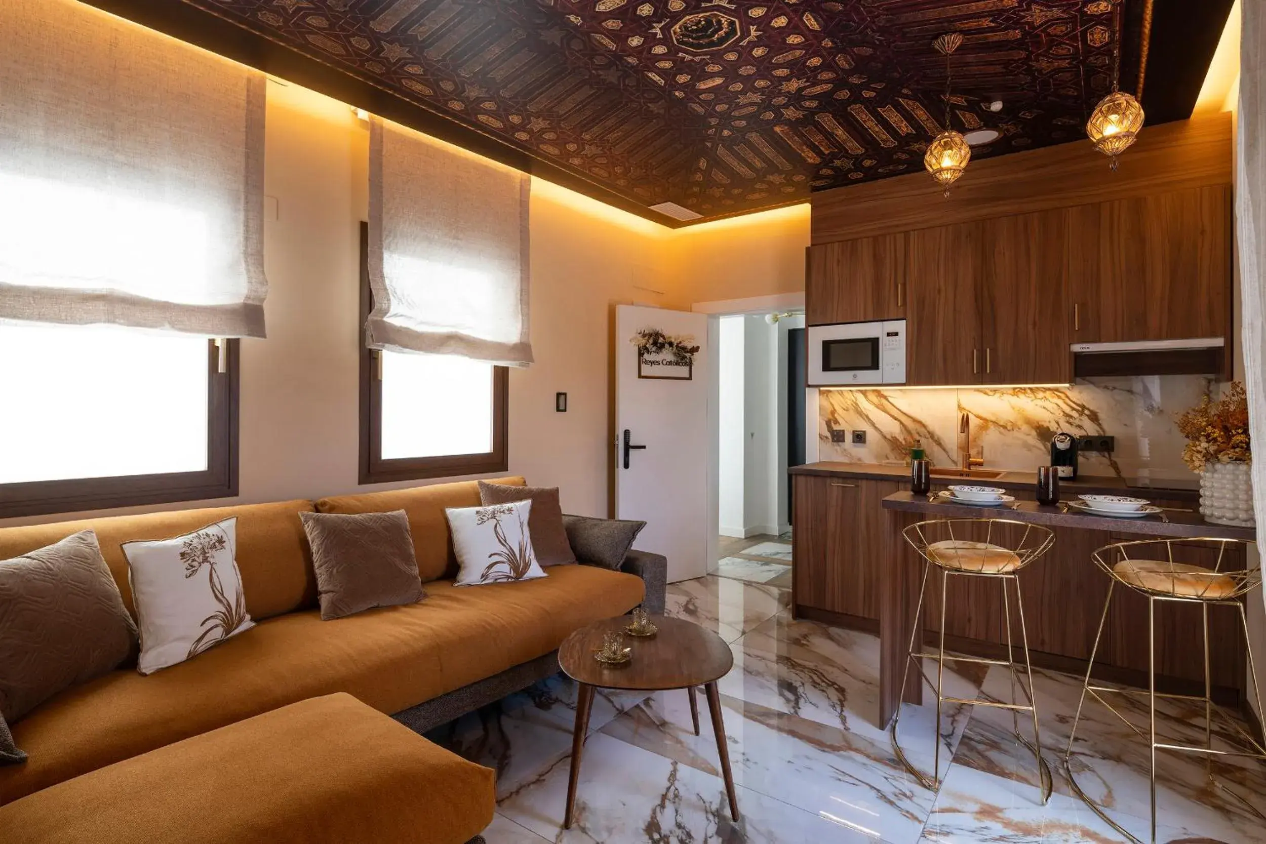 Kitchen or kitchenette in Palatina Concept Suites Kitchen or kitchenette in Palatina Concept Suites